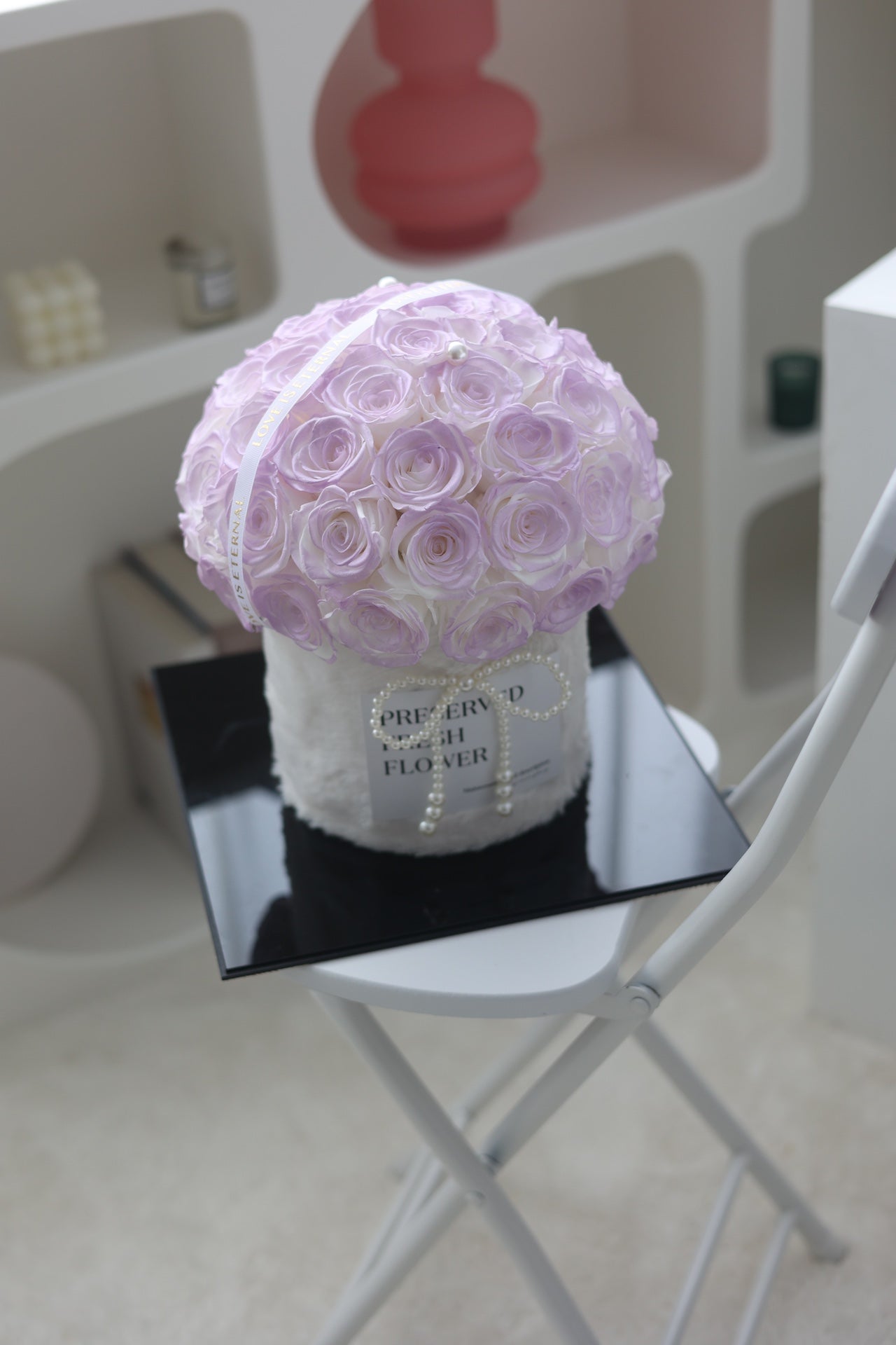 Eternal Rose Gift Box Real Flower Eternal Flower Luxury Birthday Gift Wedding Proposal Anniversary Gift Valentine's Day Gift Mother's Day Gift