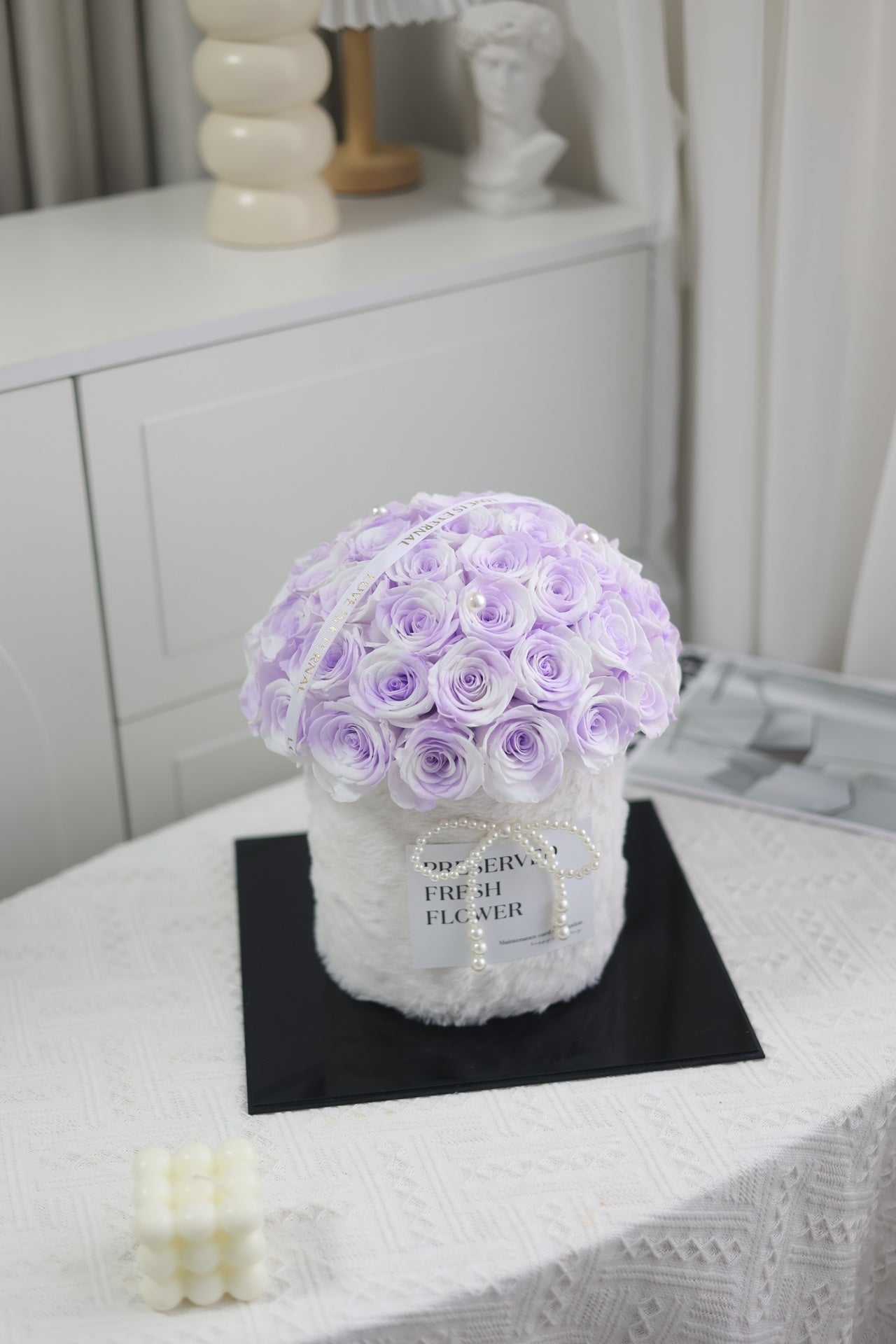 Eternal Rose Gift Box Real Flower Eternal Flower Luxury Birthday Gift Wedding Proposal Anniversary Gift Valentine's Day Gift Mother's Day Gift