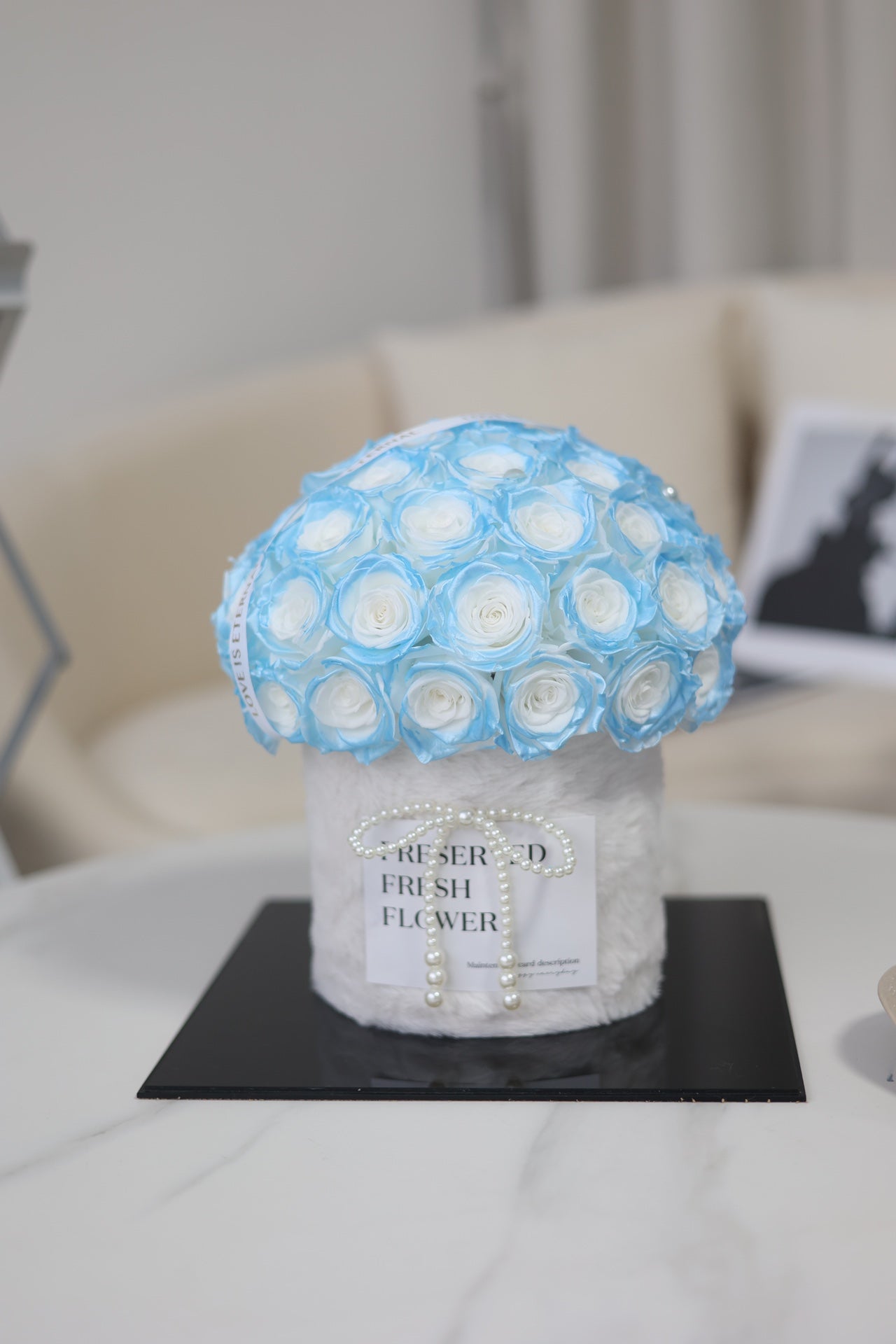 Eternal Rose Gift Box Real Flower Eternal Flower Luxury Birthday Gift Wedding Proposal Anniversary Gift Valentine's Day Gift Mother's Day Gift
