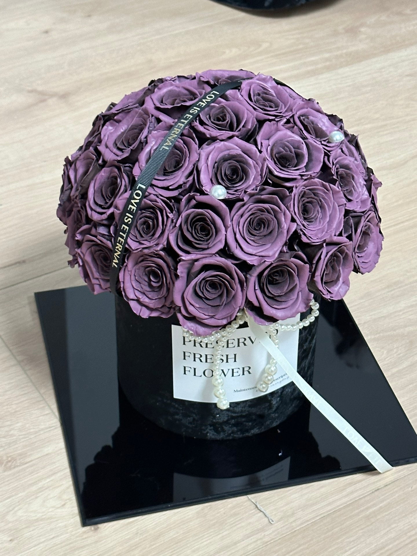 Eternal Rose Gift Box Real Flower Eternal Flower Luxury Birthday Gift Wedding Proposal Anniversary Gift Valentine's Day Gift Mother's Day Gift