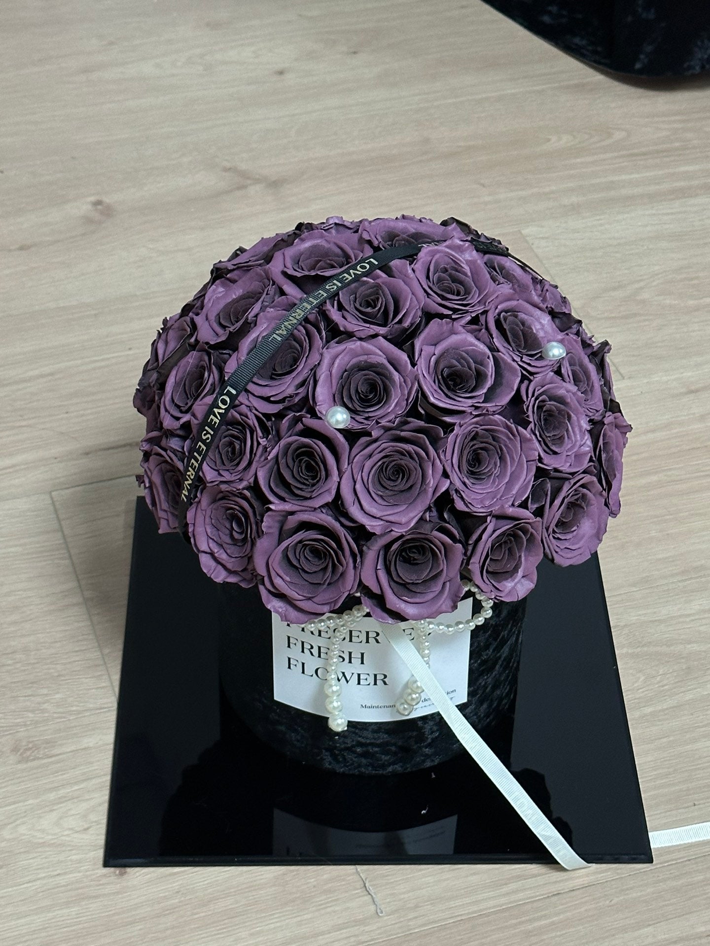 Eternal Rose Gift Box Real Flower Eternal Flower Luxury Birthday Gift Wedding Proposal Anniversary Gift Valentine's Day Gift Mother's Day Gift