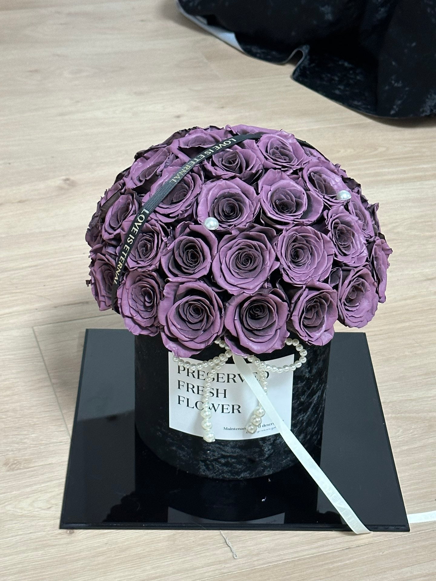 Eternal Rose Gift Box Real Flower Eternal Flower Luxury Birthday Gift Wedding Proposal Anniversary Gift Valentine's Day Gift Mother's Day Gift