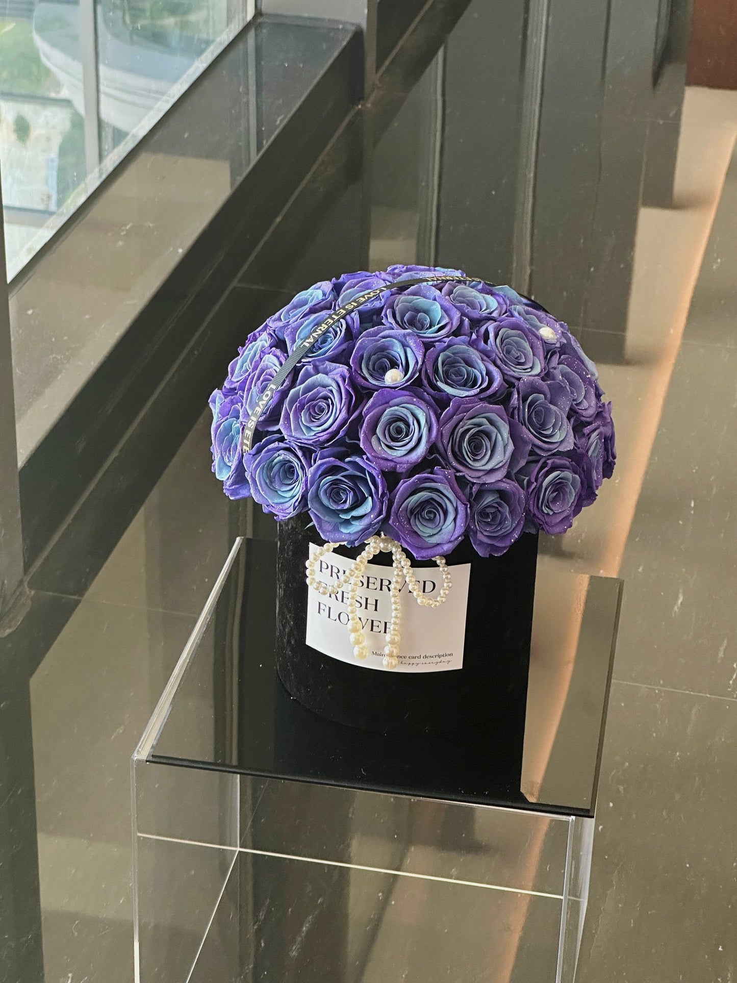 Eternal Rose Gift Box Real Flower Eternal Flower Luxury Birthday Gift Wedding Proposal Anniversary Gift Valentine's Day Gift Mother's Day Gift
