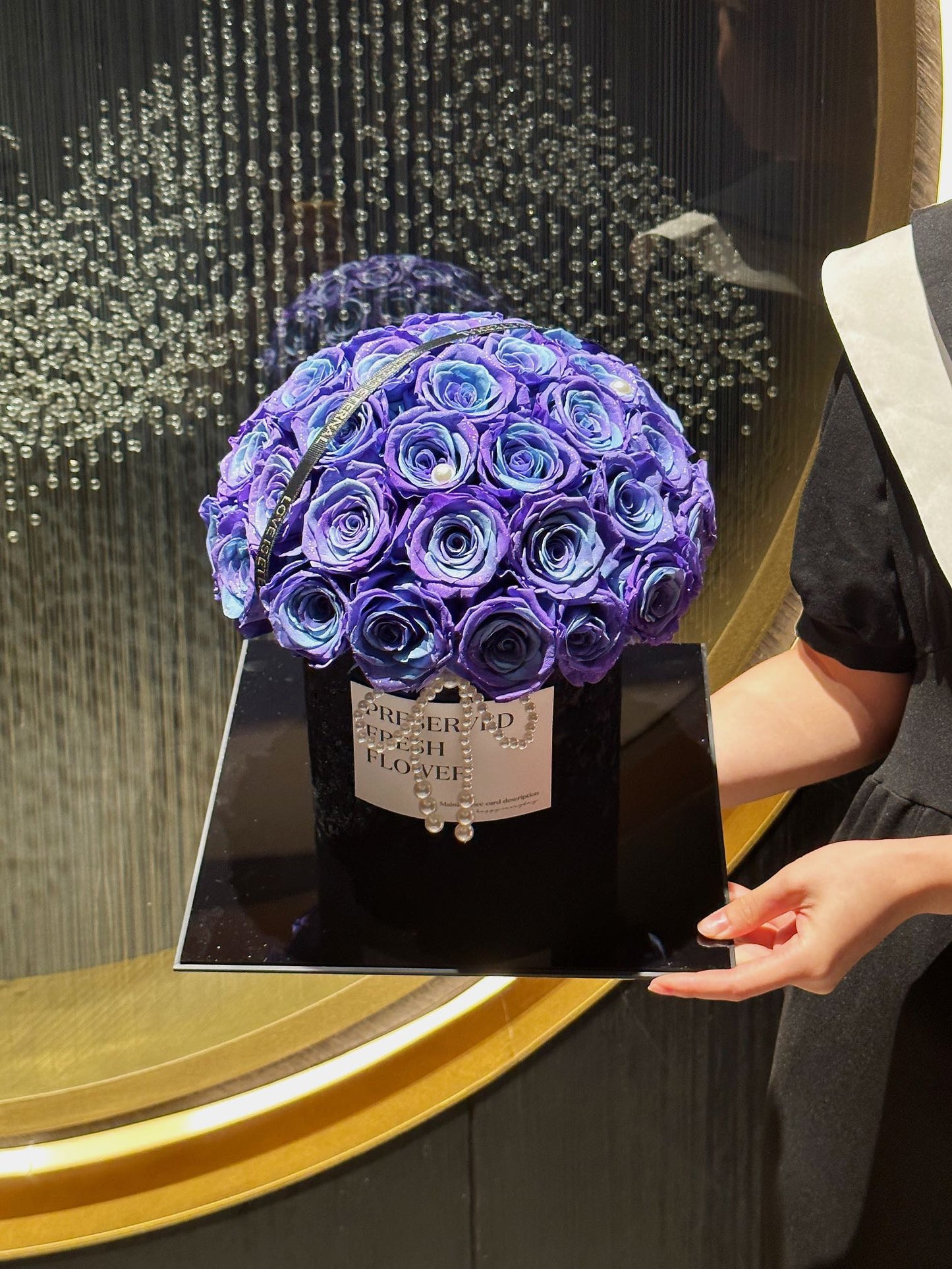 Eternal Rose Gift Box Real Flower Eternal Flower Luxury Birthday Gift Wedding Proposal Anniversary Gift Valentine's Day Gift Mother's Day Gift