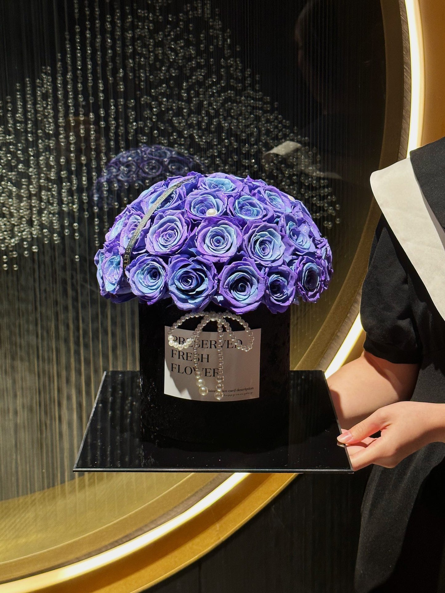 Eternal Rose Gift Box Real Flower Eternal Flower Luxury Birthday Gift Wedding Proposal Anniversary Gift Valentine's Day Gift Mother's Day Gift