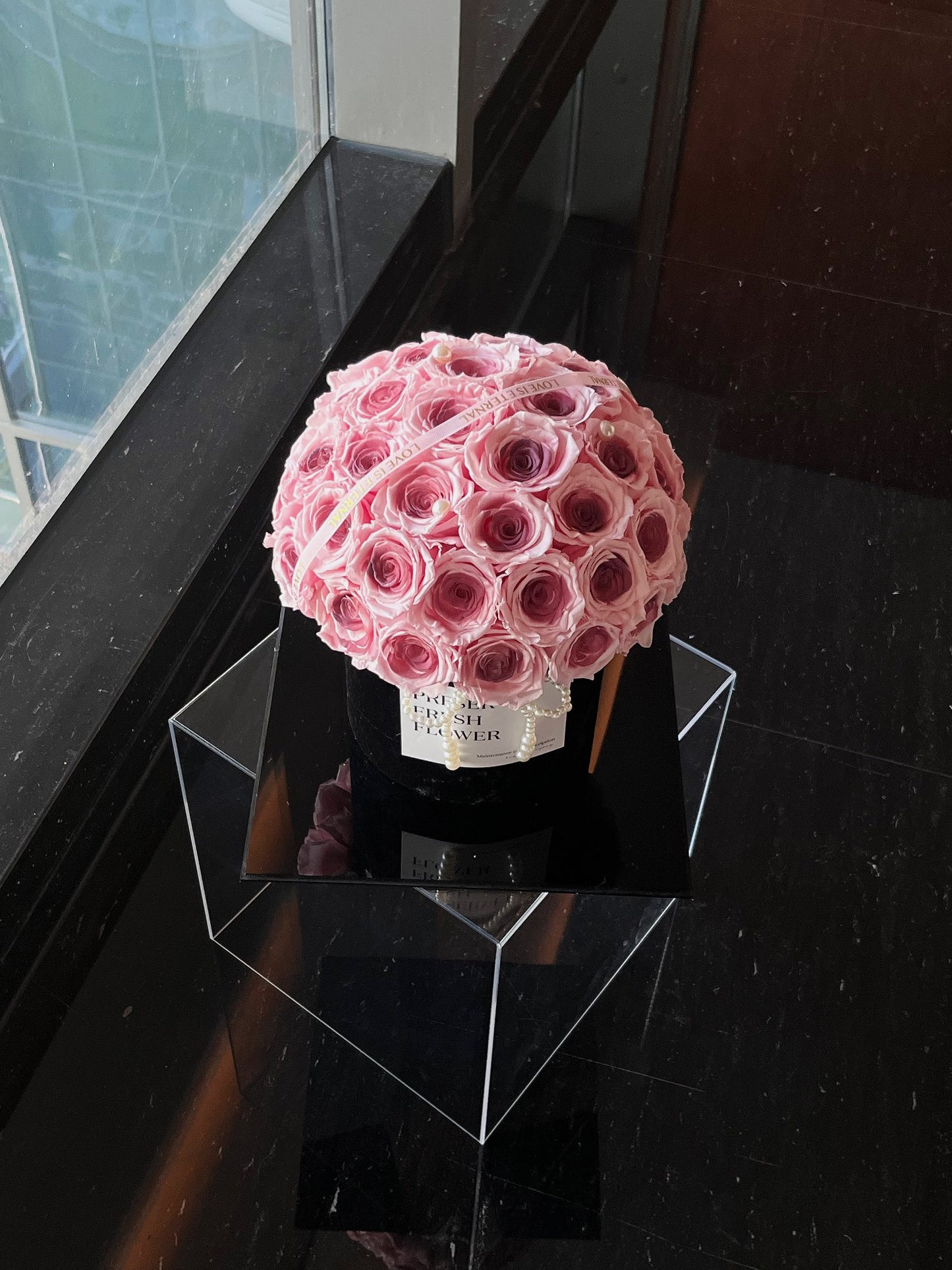 Eternal Rose Gift Box Real Flower Eternal Flower Luxury Birthday Gift Wedding Proposal Anniversary Gift Valentine's Day Gift Mother's Day Gift