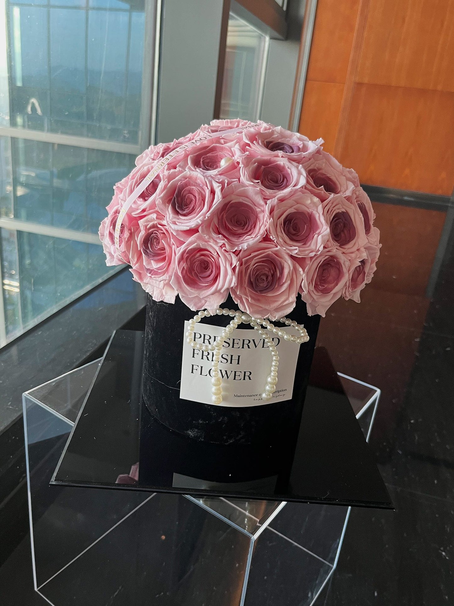 Eternal Rose Gift Box Real Flower Eternal Flower Luxury Birthday Gift Wedding Proposal Anniversary Gift Valentine's Day Gift Mother's Day Gift