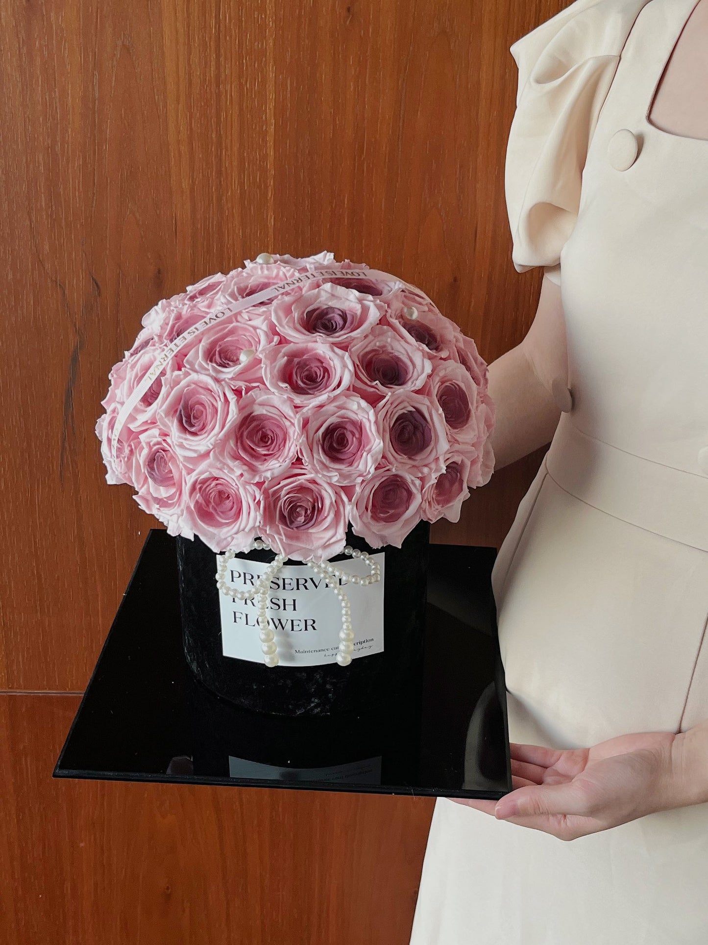 Eternal Rose Gift Box Real Flower Eternal Flower Luxury Birthday Gift Wedding Proposal Anniversary Gift Valentine's Day Gift Mother's Day Gift