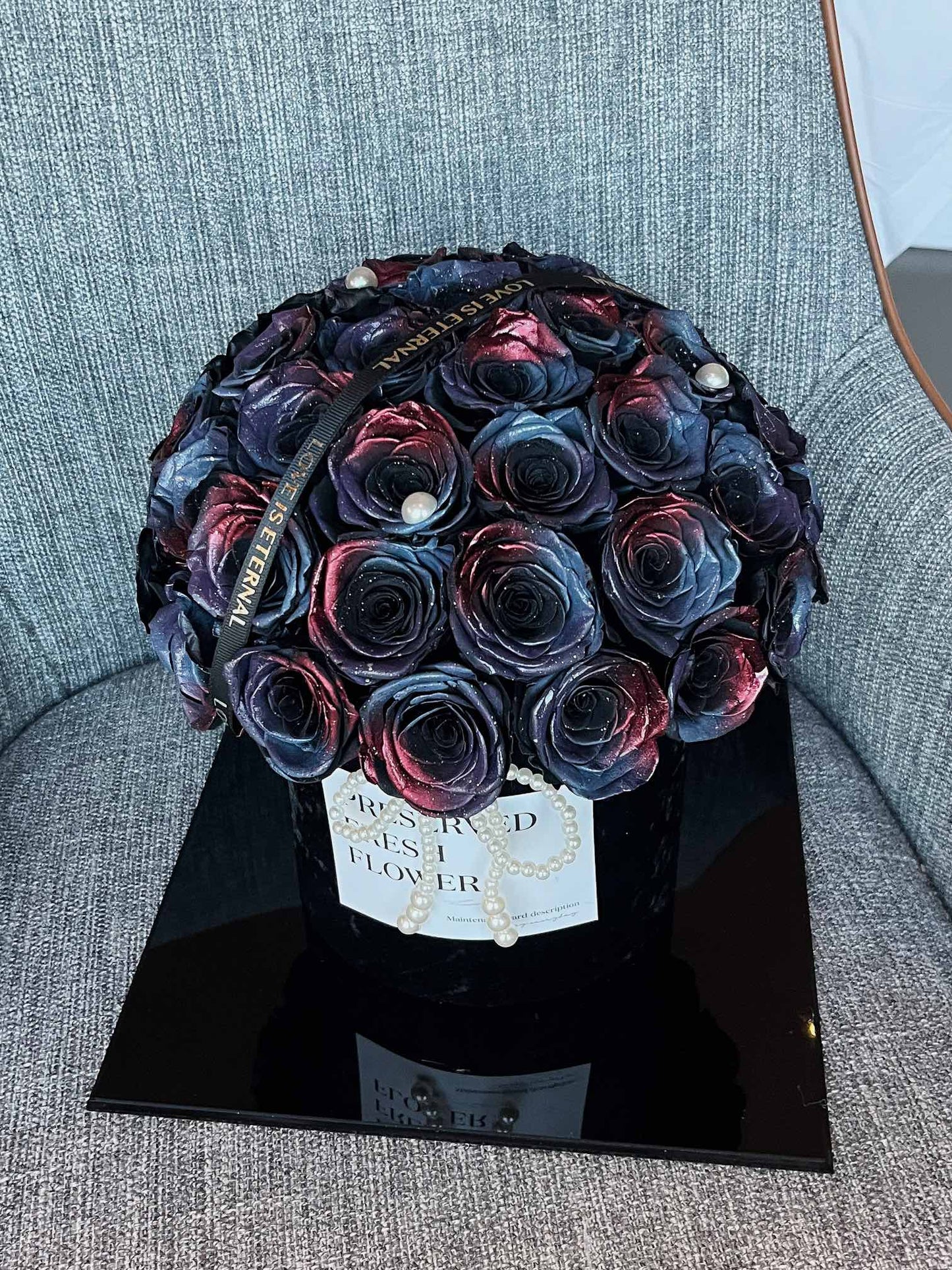 Eternal Rose Gift Box Real Flower Eternal Flower Luxury Birthday Gift Wedding Proposal Anniversary Gift Valentine's Day Gift Mother's Day Gift