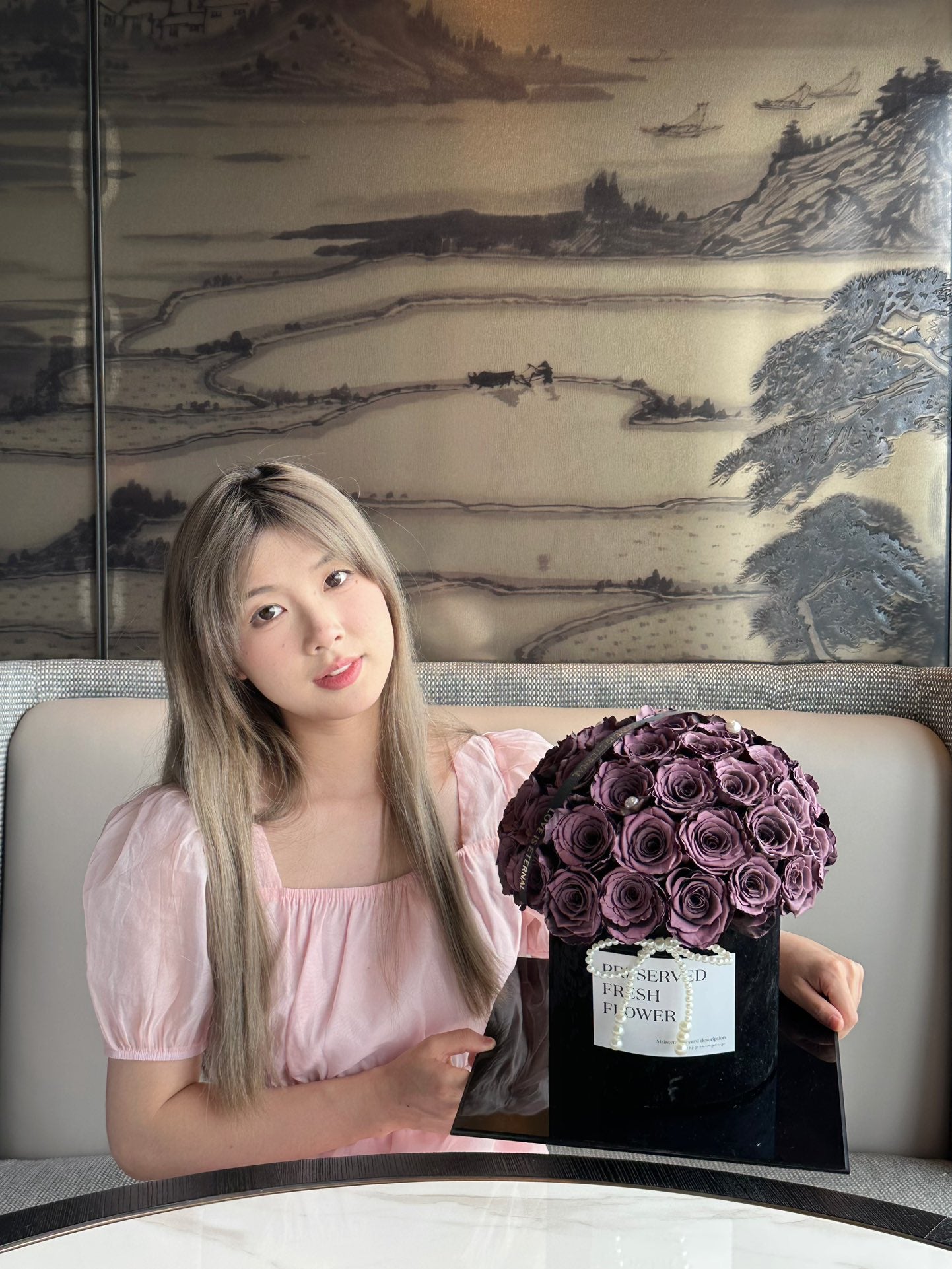 Eternal Rose Gift Box Real Flower Eternal Flower Luxury Birthday Gift Wedding Proposal Anniversary Gift Valentine's Day Gift Mother's Day Gift