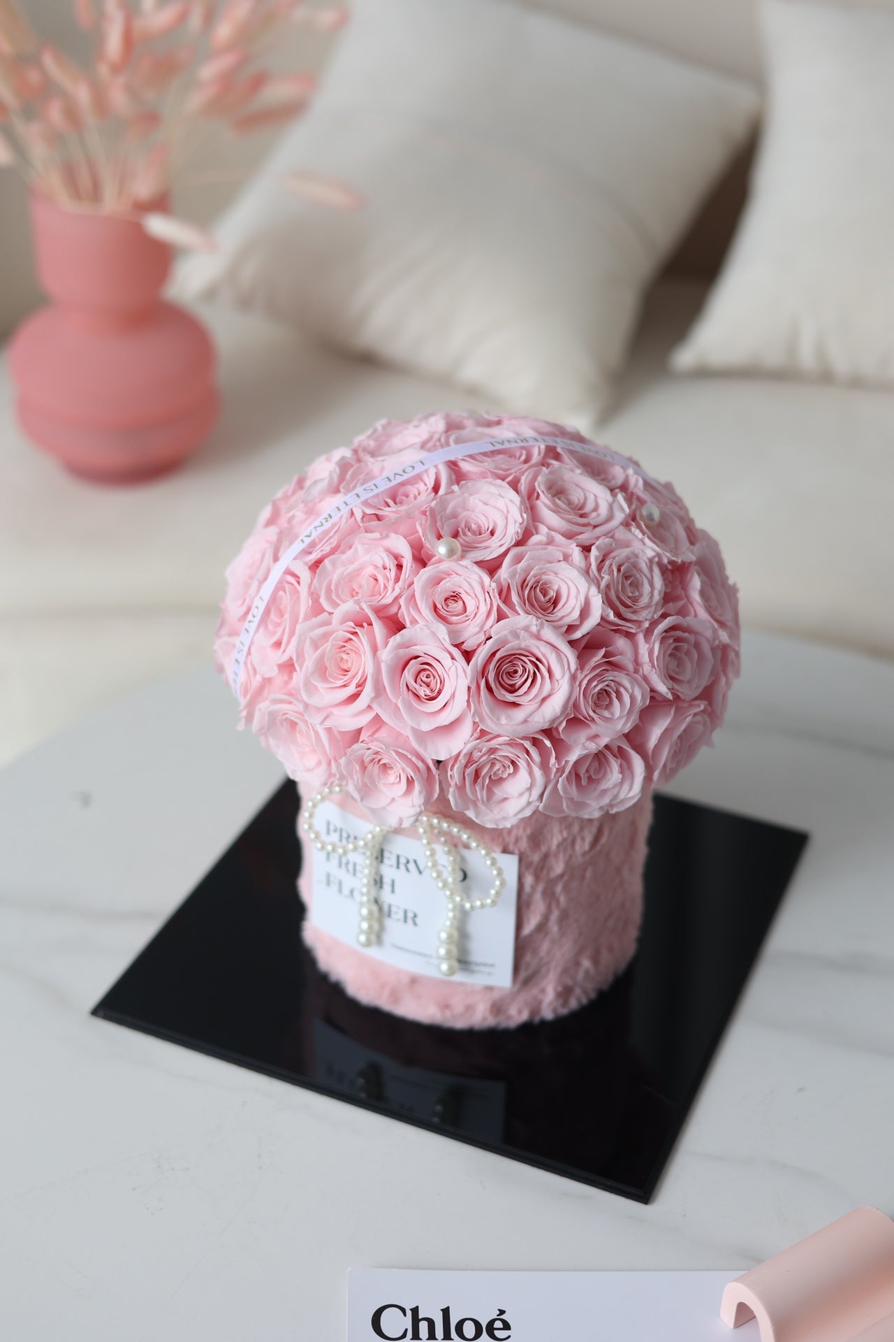 Eternal Rose Gift Box Real Flower Eternal Flower Luxury Birthday Gift Wedding Proposal Anniversary Gift Valentine's Day Gift Mother's Day Gift