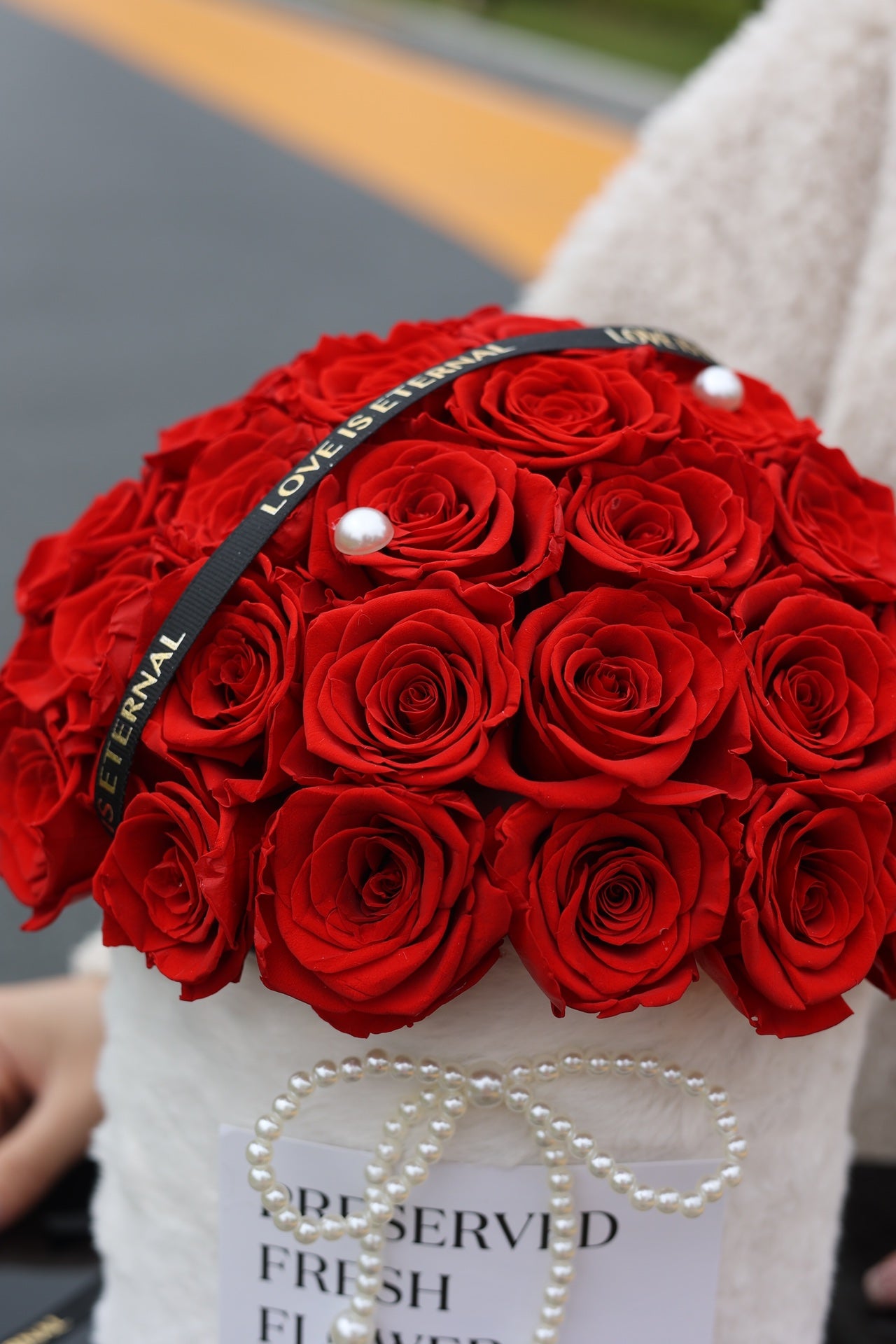 Eternal Rose Gift Box Real Flower Eternal Flower Luxury Birthday Gift Wedding Proposal Anniversary Gift Valentine's Day Gift Mother's Day Gift