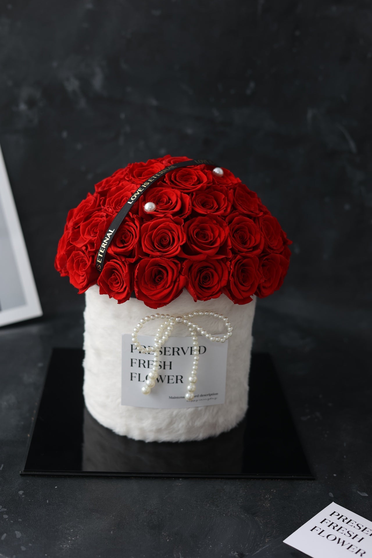 Eternal Rose Gift Box Real Flower Eternal Flower Luxury Birthday Gift Wedding Proposal Anniversary Gift Valentine's Day Gift Mother's Day Gift