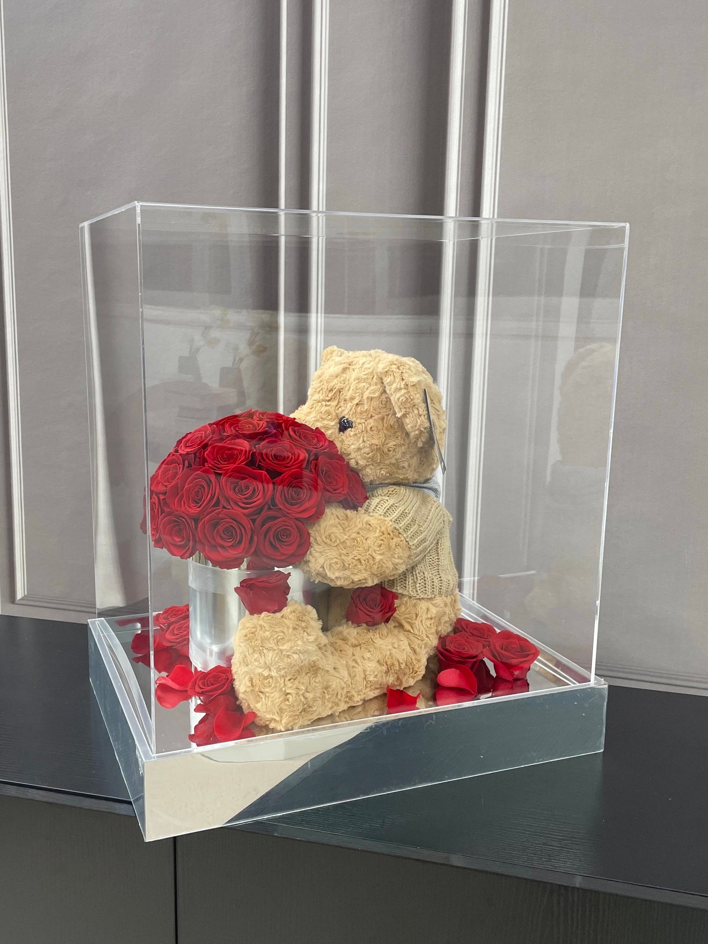 Eternal Rose Gift Box Real Flower Eternal Flower Luxury Birthday Gift Wedding Proposal Anniversary Gift Valentine's Day Gift Mother's Day Gift