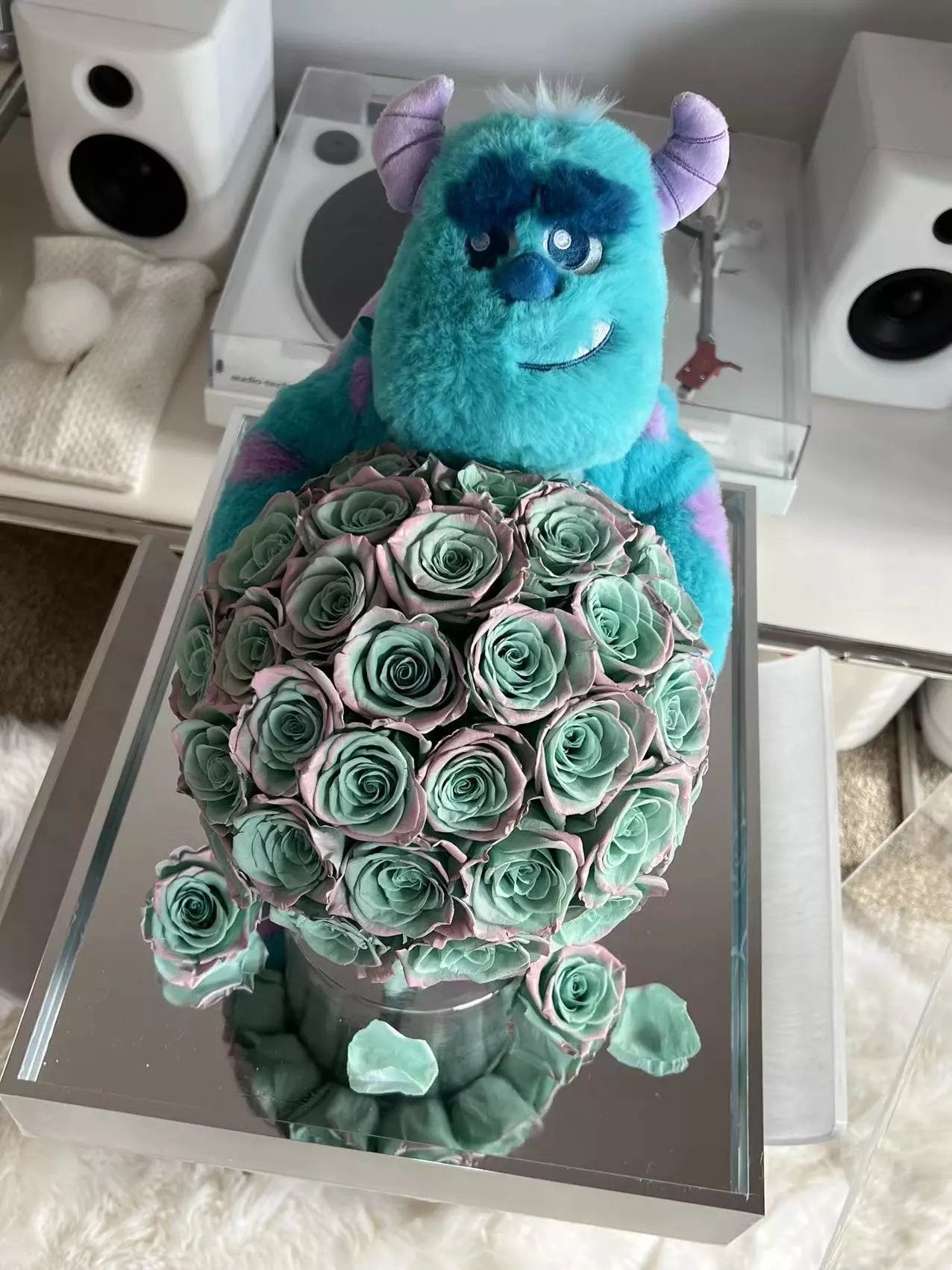 Eternal Rose Gift Box Real Flower Eternal Flower Luxury Birthday Gift Wedding Proposal Anniversary Gift Valentine's Day Gift Mother's Day Gift