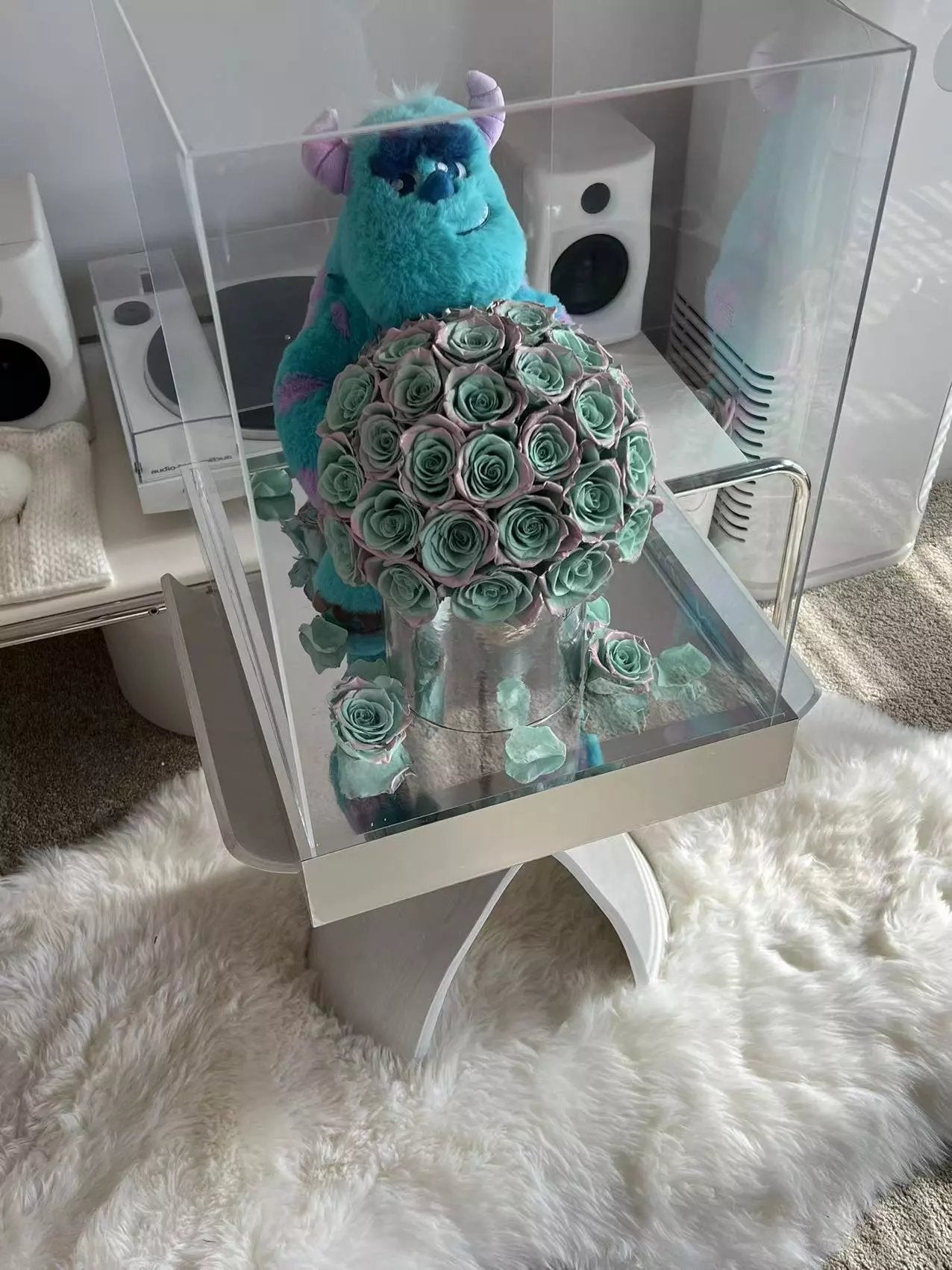 Eternal Rose Gift Box Real Flower Eternal Flower Luxury Birthday Gift Wedding Proposal Anniversary Gift Valentine's Day Gift Mother's Day Gift