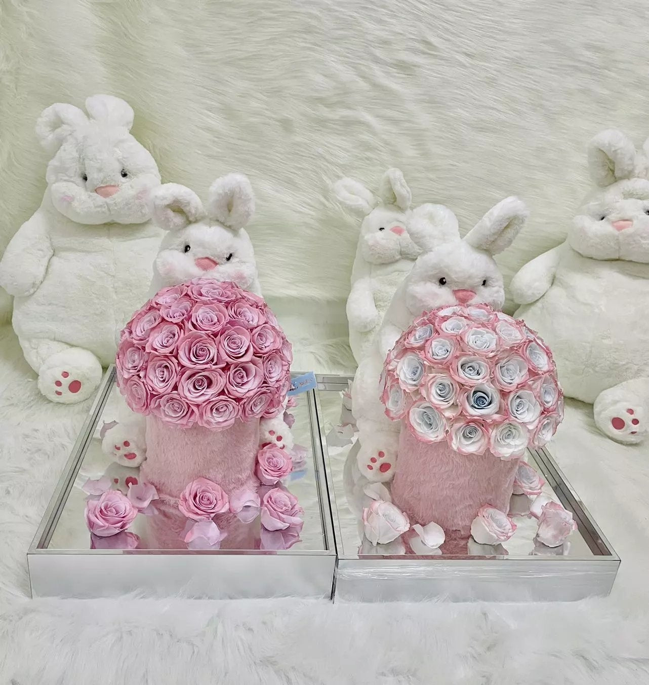 Eternal Rose Gift Box Real Flower Eternal Flower Luxury Birthday Gift Wedding Proposal Anniversary Gift Valentine's Day Gift Mother's Day Gift
