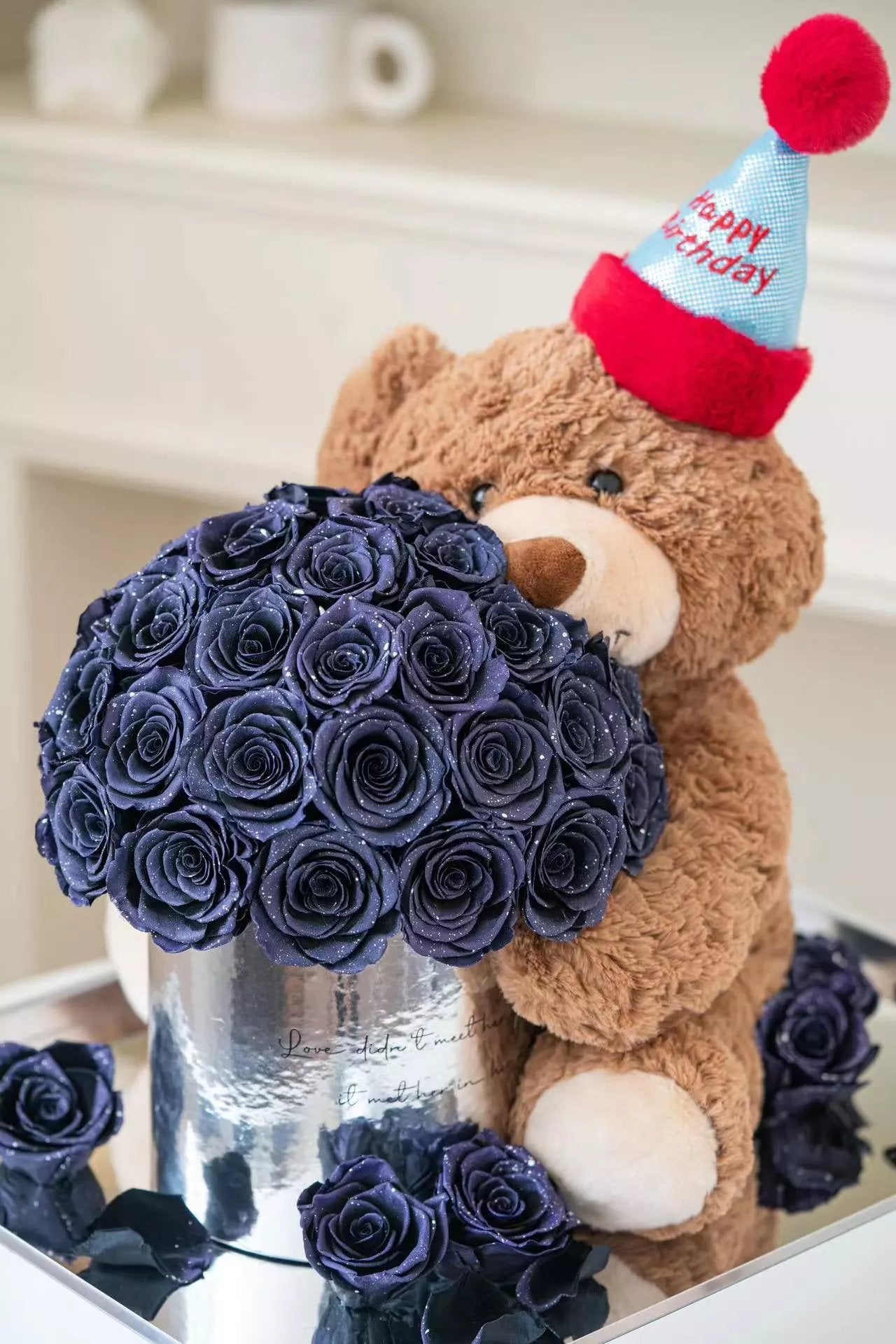 Eternal Rose Gift Box Real Flower Eternal Flower Luxury Birthday Gift Wedding Proposal Anniversary Gift Valentine's Day Gift Mother's Day Gift