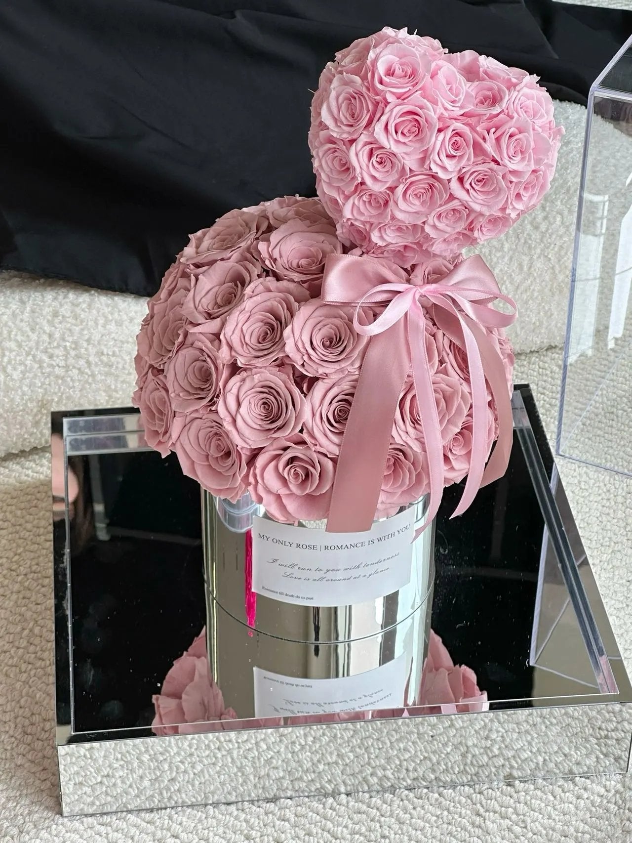 Eternal Rose Gift Box Real Flower Eternal Flower Luxury Birthday Gift Wedding Proposal Anniversary Gift Valentine's Day Gift Mother's Day Gift