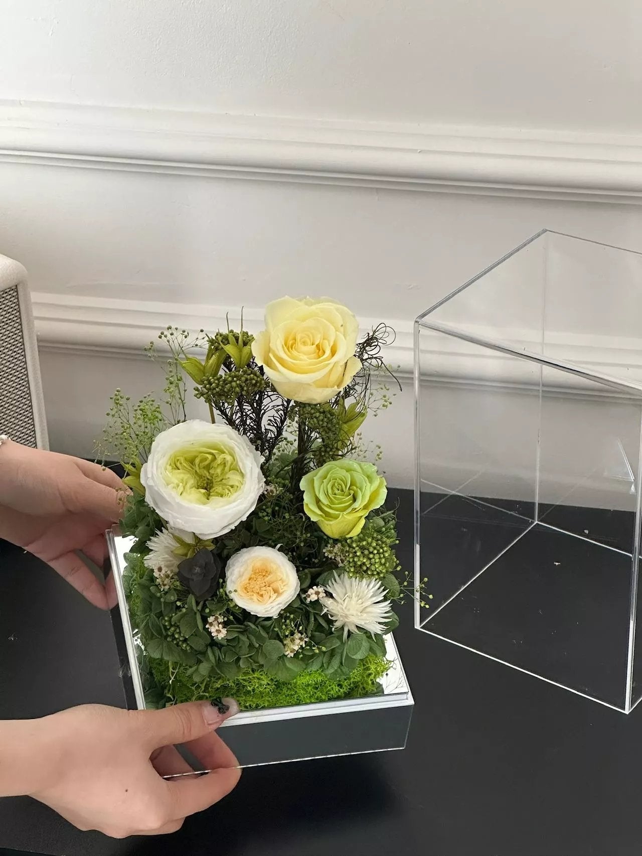 Eternal Rose Gift Box Real Flower Eternal Flower Luxury Birthday Gift Wedding Proposal Anniversary Gift Valentine's Day Gift Mother's Day Gift
