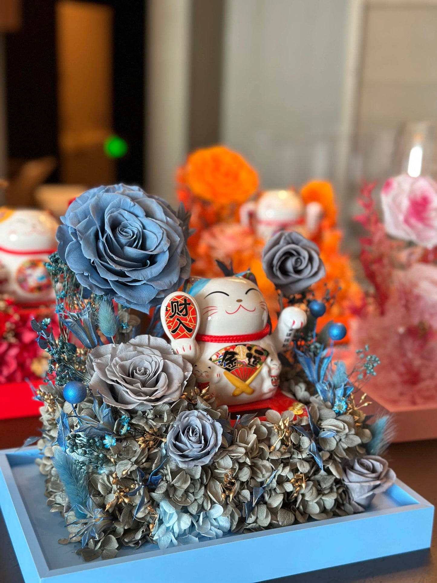 Eternal Rose Gift Box Real Flower Eternal Flower Luxury Birthday Gift Wedding Proposal Anniversary Gift Valentine's Day Gift Mother's Day Gift