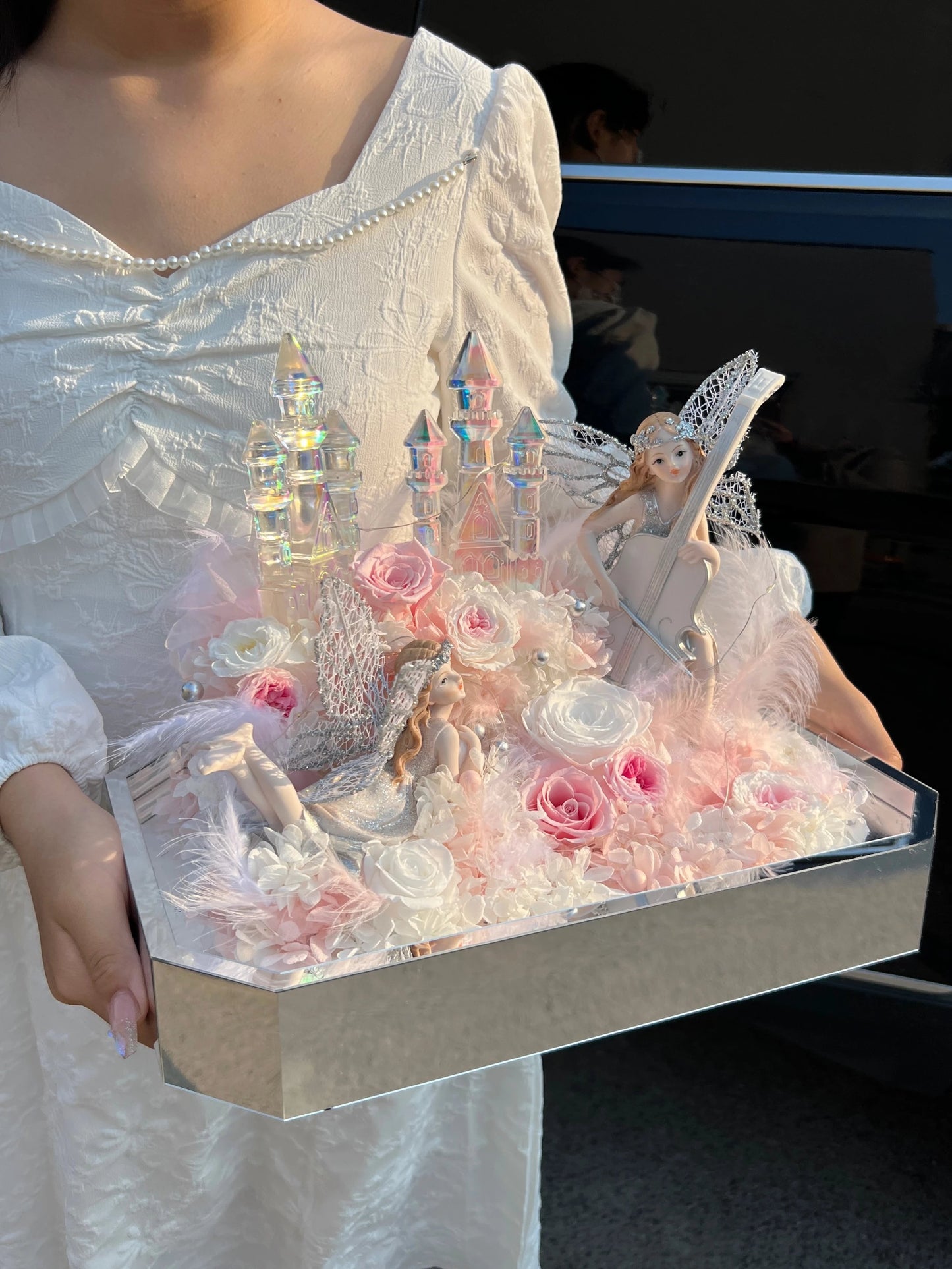 Eternal Rose Gift Box Real Flower Eternal Flower Luxury Birthday Gift Wedding Proposal Anniversary Gift Valentine's Day Gift Mother's Day Gift