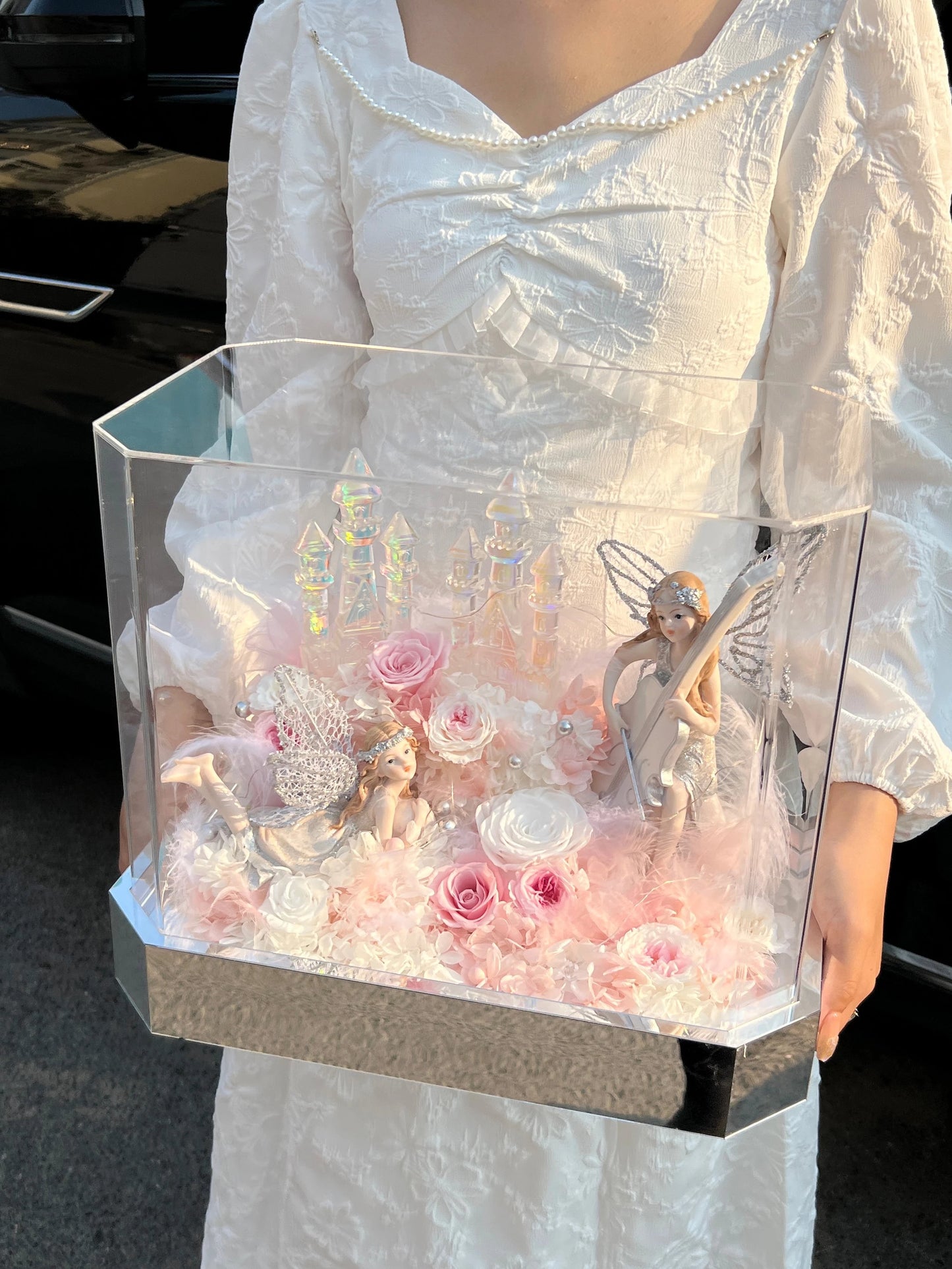 Eternal Rose Gift Box Real Flower Eternal Flower Luxury Birthday Gift Wedding Proposal Anniversary Gift Valentine's Day Gift Mother's Day Gift