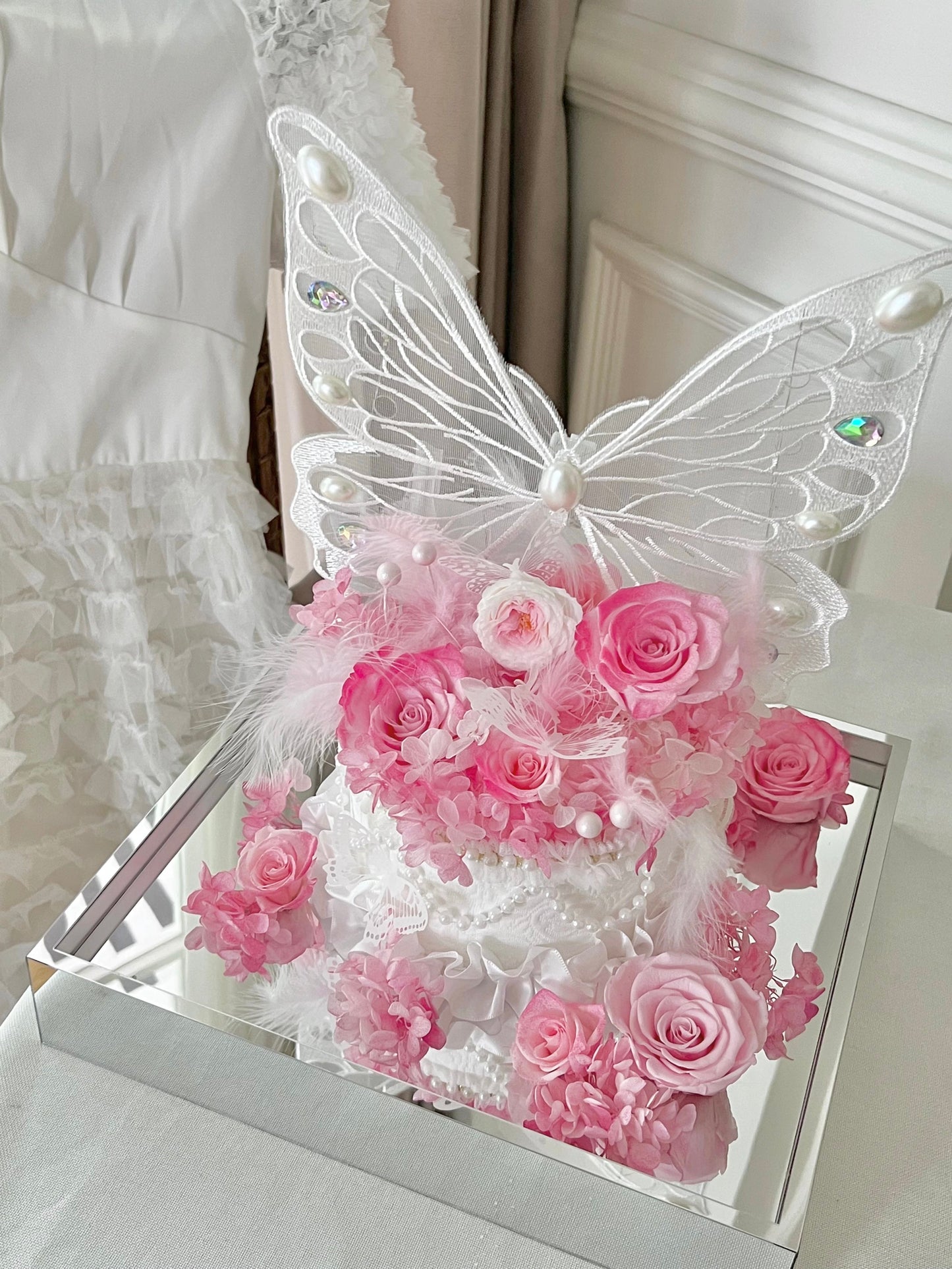 Eternal Rose Gift Box Real Flower Eternal Flower Luxury Birthday Gift Wedding Proposal Anniversary Gift Valentine's Day Gift Mother's Day Gift