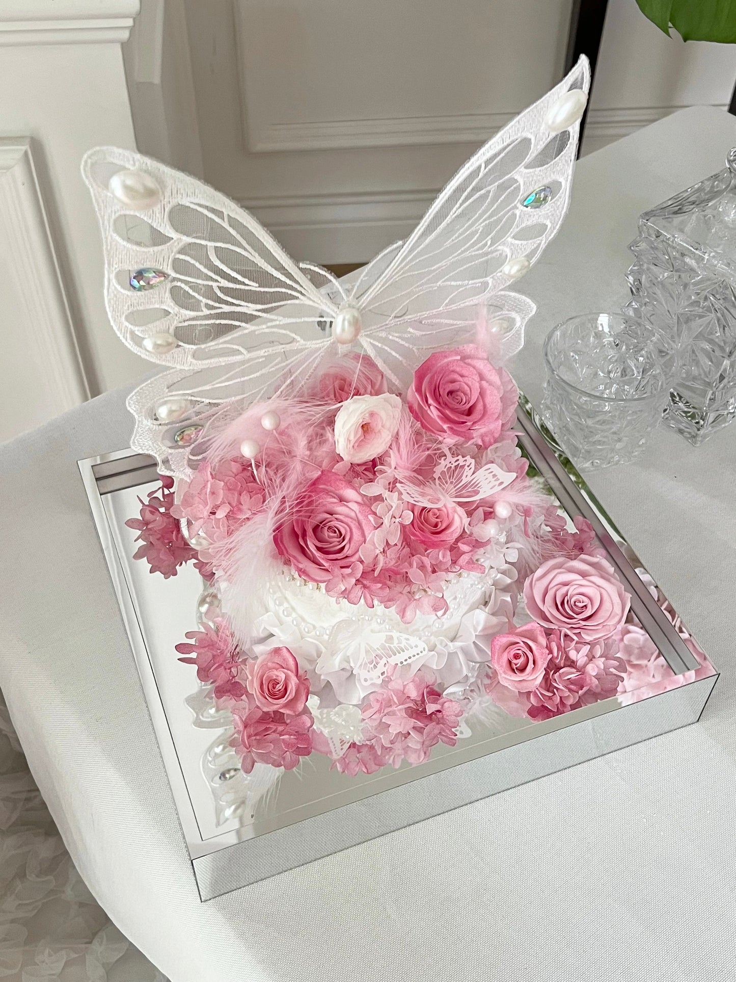 Eternal Rose Gift Box Real Flower Eternal Flower Luxury Birthday Gift Wedding Proposal Anniversary Gift Valentine's Day Gift Mother's Day Gift