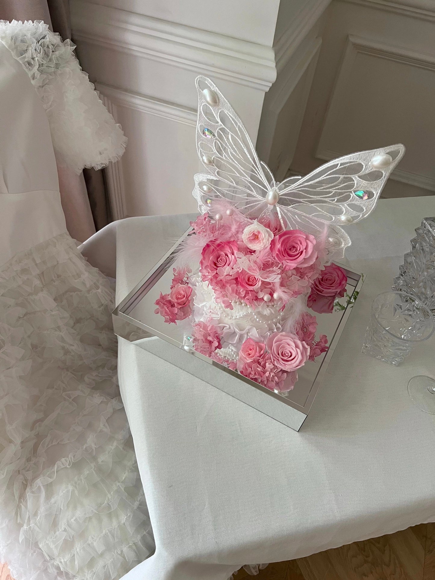 Eternal Rose Gift Box Real Flower Eternal Flower Luxury Birthday Gift Wedding Proposal Anniversary Gift Valentine's Day Gift Mother's Day Gift