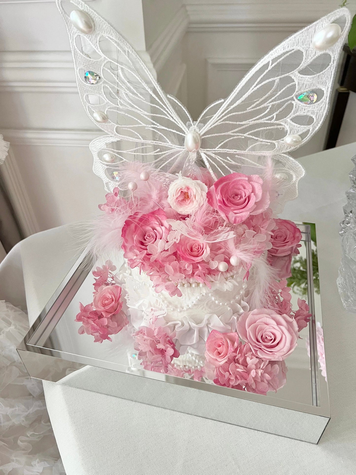 Eternal Rose Gift Box Real Flower Eternal Flower Luxury Birthday Gift Wedding Proposal Anniversary Gift Valentine's Day Gift Mother's Day Gift