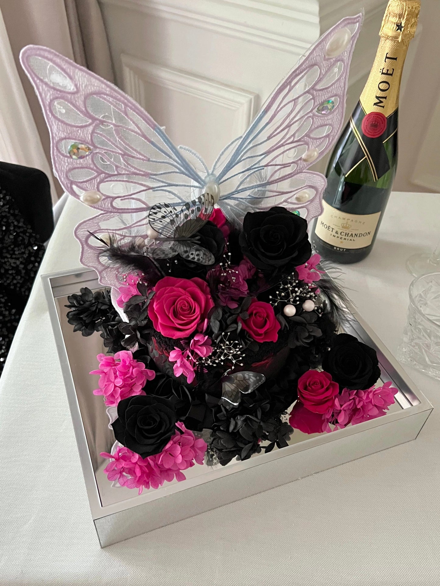 Eternal Rose Gift Box Real Flower Eternal Flower Luxury Birthday Gift Wedding Proposal Anniversary Gift Valentine's Day Gift Mother's Day Gift