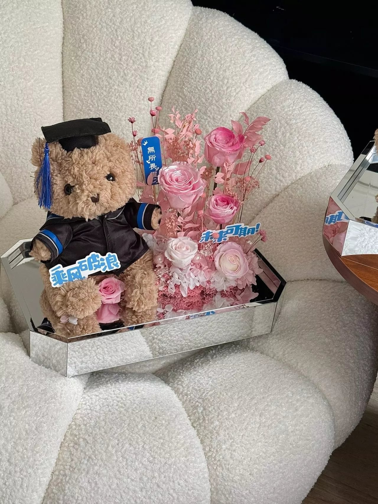 Eternal Rose Gift Box Real Flower Eternal Flower Luxury Birthday Gift Wedding Proposal Anniversary Gift Valentine's Day Gift Mother's Day Gift