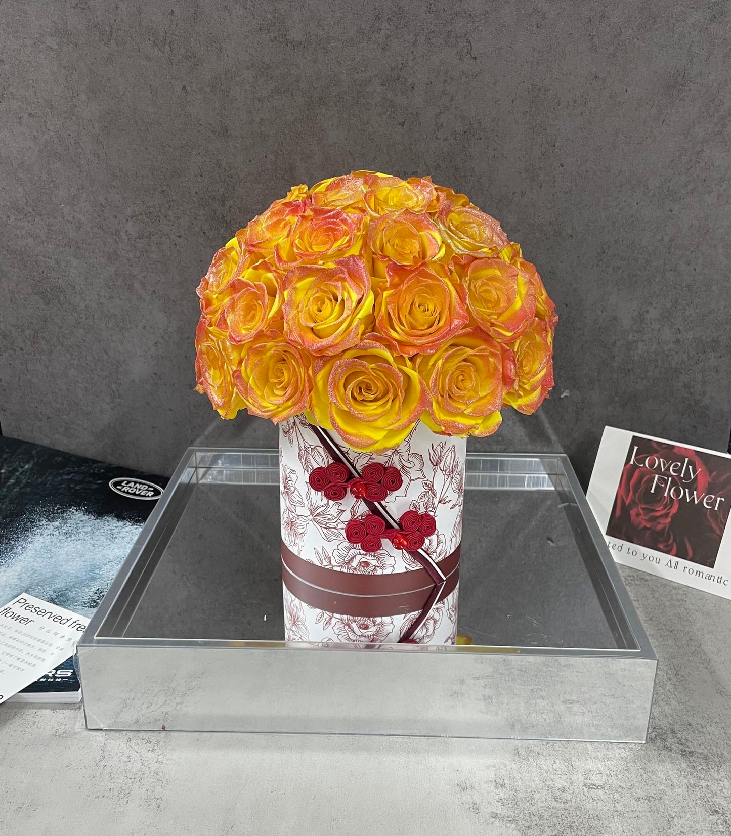 Eternal Rose Gift Box Real Flower Eternal Flower Luxury Birthday Gift Wedding Proposal Anniversary Gift Valentine's Day Gift Mother's Day Gift