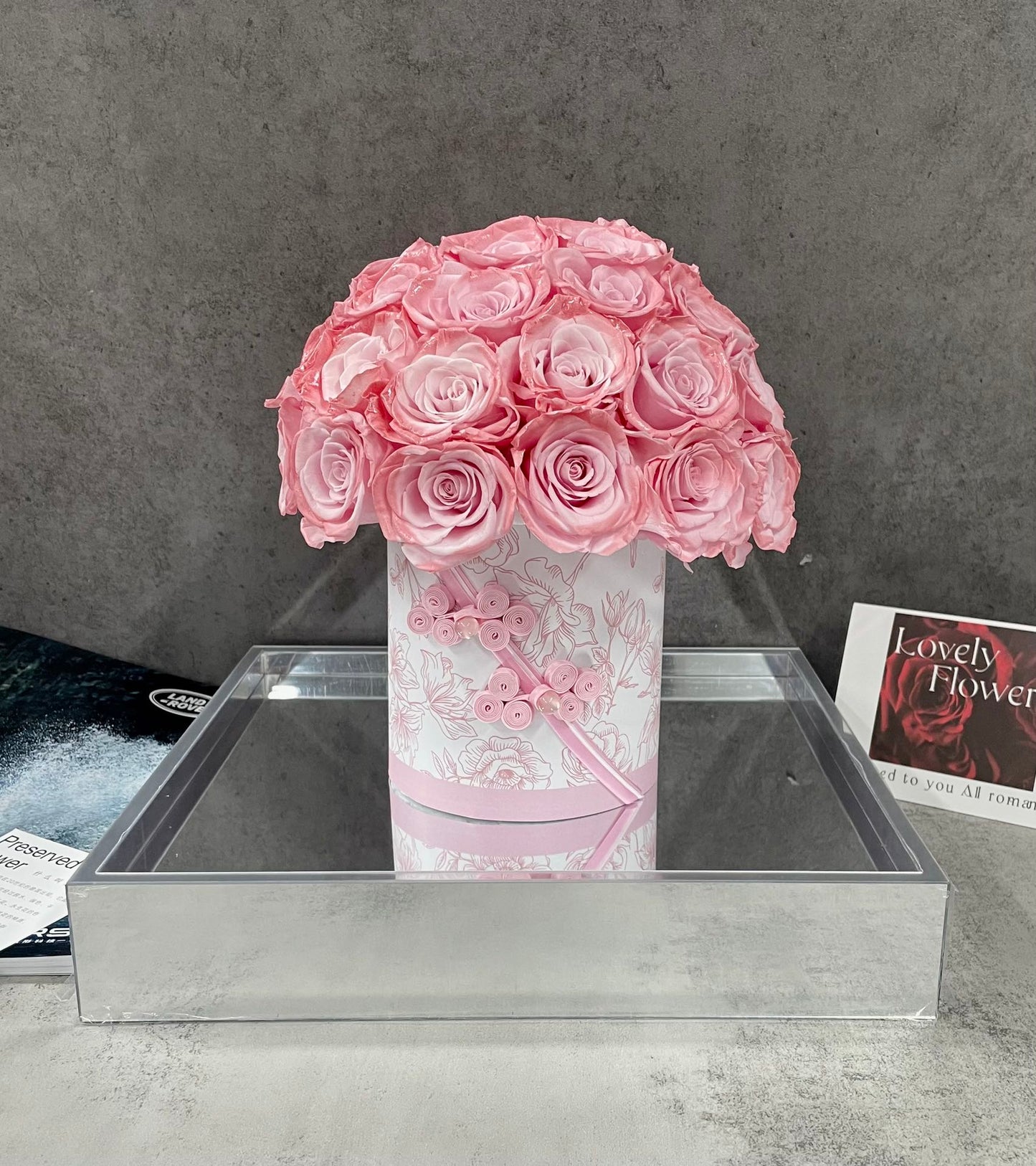 Eternal Rose Gift Box Real Flower Eternal Flower Luxury Birthday Gift Wedding Proposal Anniversary Gift Valentine's Day Gift Mother's Day Gift