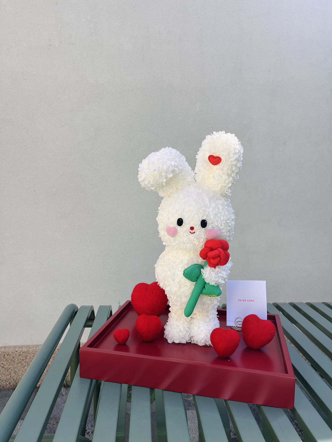 Eternal Rose Gift Box Real Flower Eternal Flower Luxury Birthday Gift Wedding Proposal Anniversary Gift Valentine's Day Gift Mother's Day GiftHug bunny