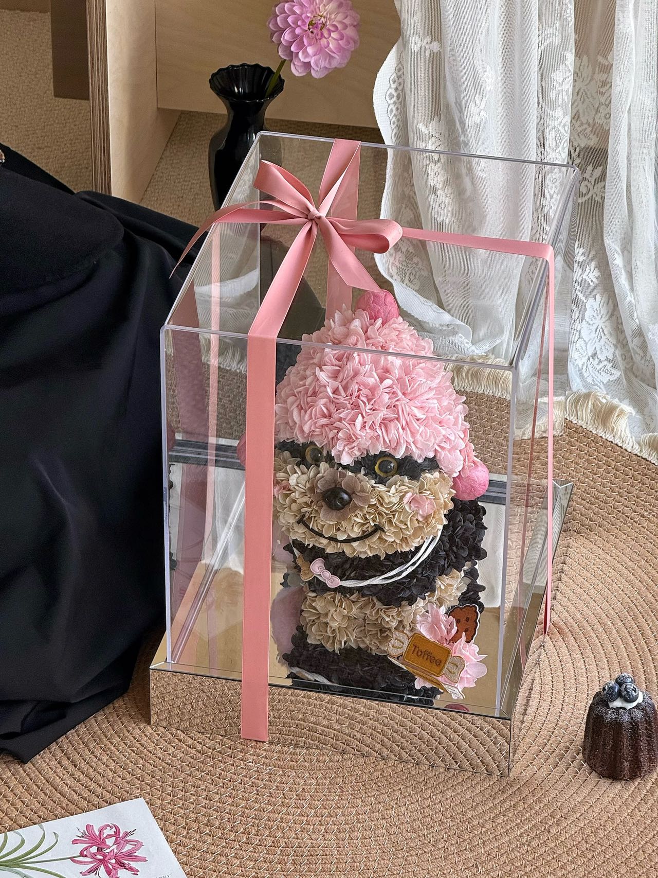 Eternal Rose Gift Box Real Flower Eternal Flower Luxury Birthday Gift Wedding Proposal Anniversary Gift Valentine's Day Gift Mother's Day GiftBee Dog