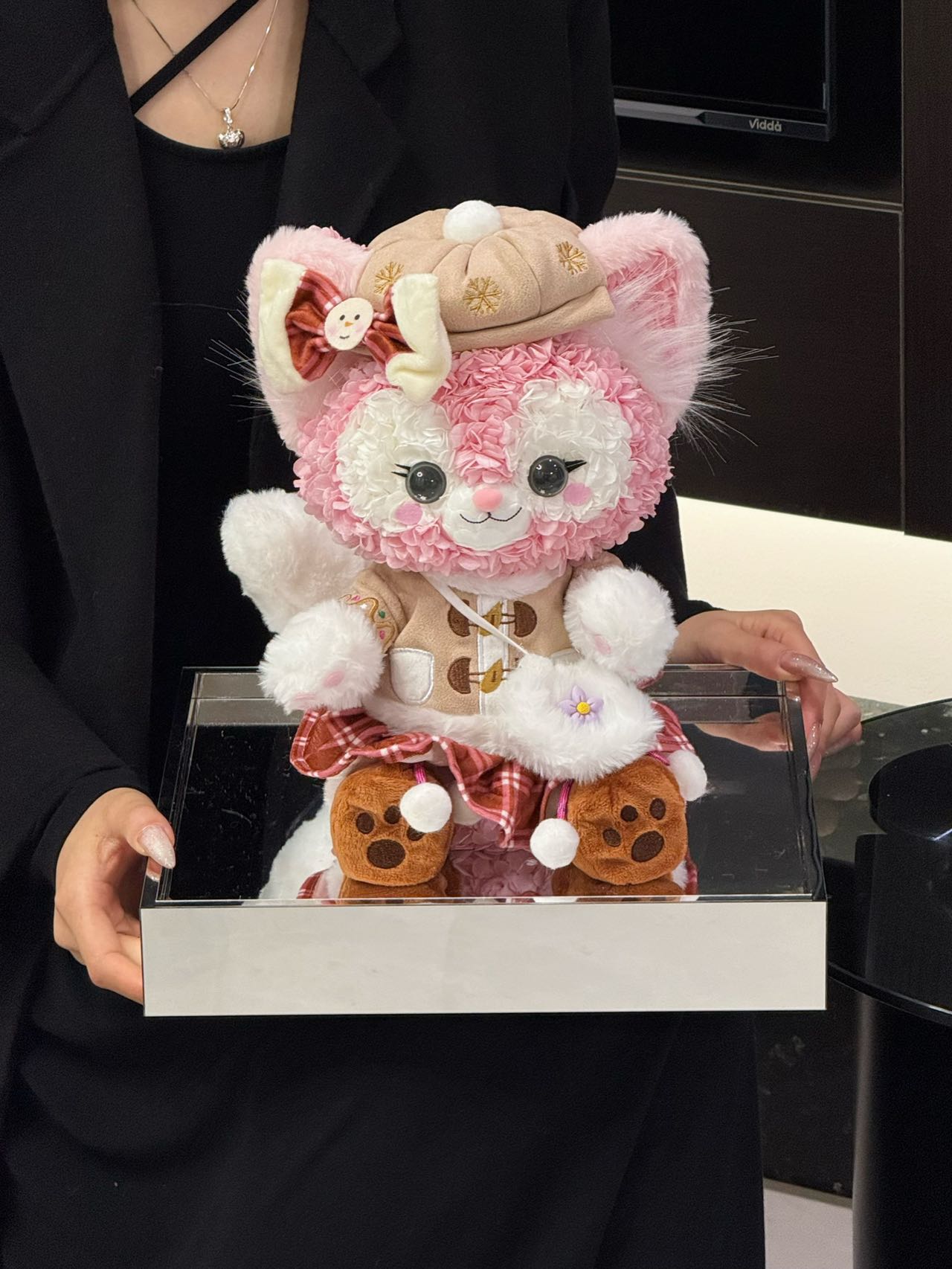 Eternal Rose Gift Box Real Flower Eternal Flower Luxury Birthday Gift Wedding Proposal Anniversary Gift Valentine's Day Gift Mother's Day GiftChristmas snowflake fox