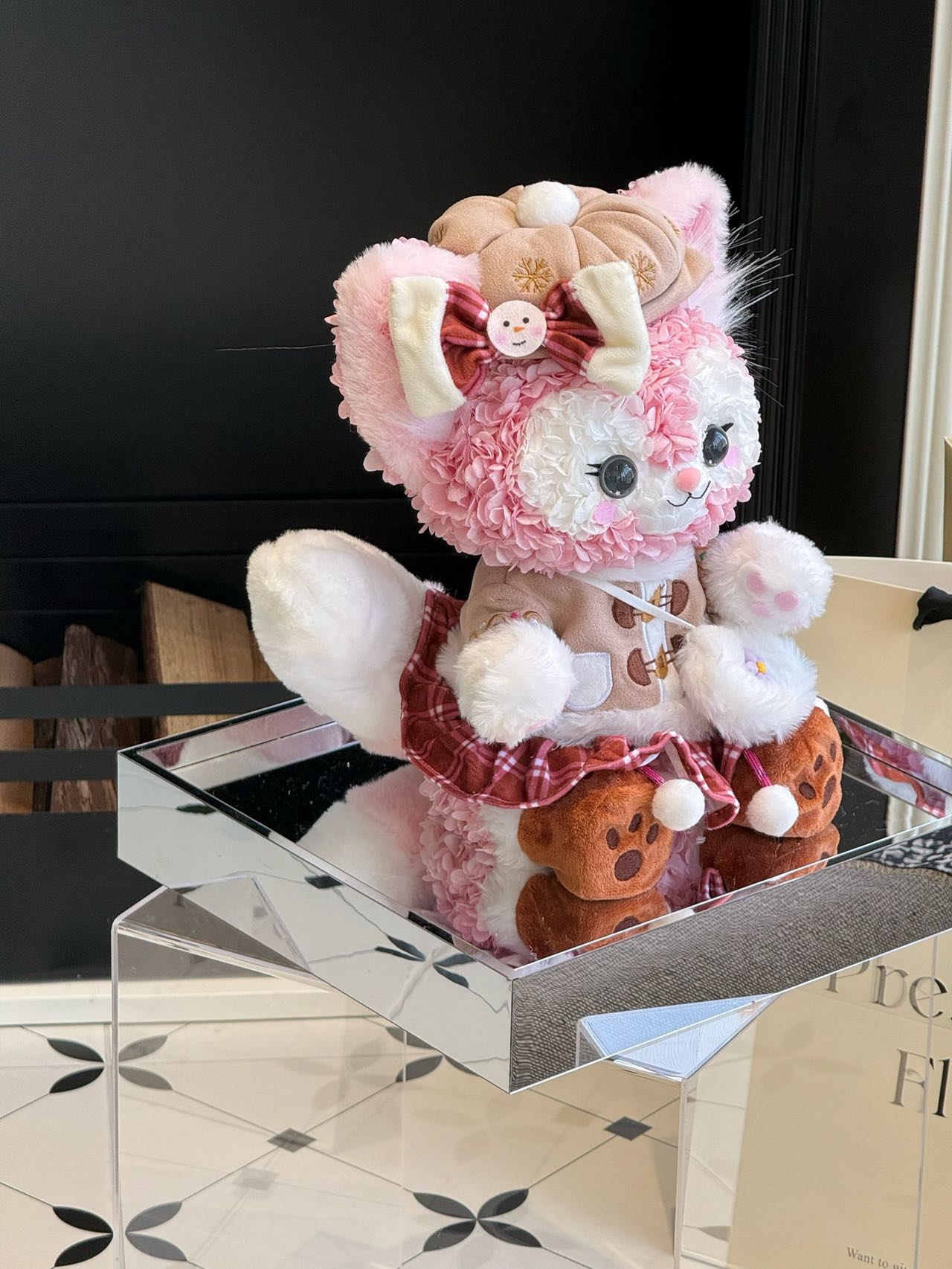 Eternal Rose Gift Box Real Flower Eternal Flower Luxury Birthday Gift Wedding Proposal Anniversary Gift Valentine's Day Gift Mother's Day GiftChristmas snowflake fox