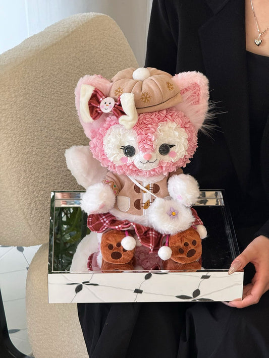 Eternal Rose Gift Box Real Flower Eternal Flower Luxury Birthday Gift Wedding Proposal Anniversary Gift Valentine's Day Gift Mother's Day GiftChristmas snowflake fox