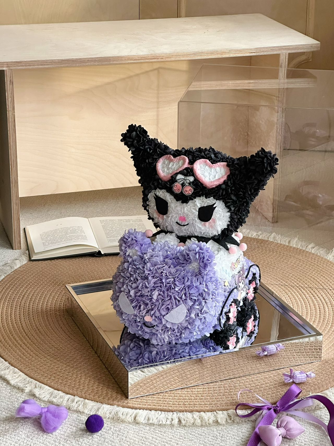 Eternal Rose Gift Box Real Flower Eternal Flower Luxury Birthday Gift Wedding Proposal Anniversary Gift Valentine's Day Gift Mother's Day GiftKuromi Driving