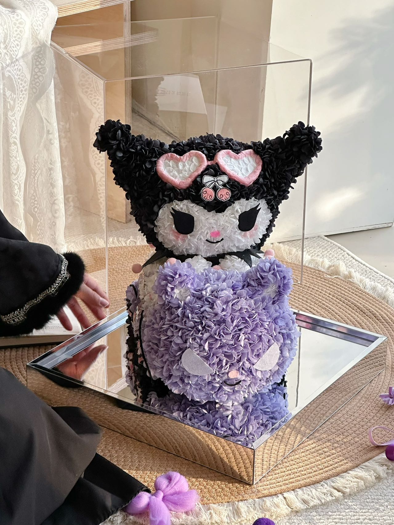 Eternal Rose Gift Box Real Flower Eternal Flower Luxury Birthday Gift Wedding Proposal Anniversary Gift Valentine's Day Gift Mother's Day GiftKuromi Driving