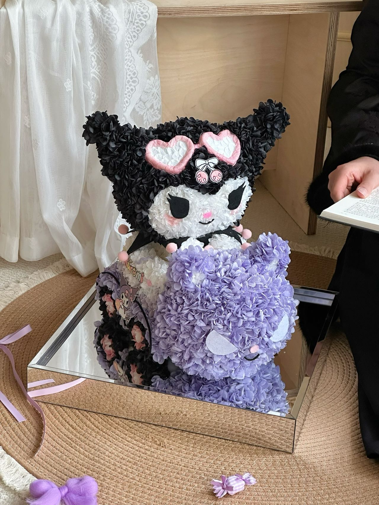 Eternal Rose Gift Box Real Flower Eternal Flower Luxury Birthday Gift Wedding Proposal Anniversary Gift Valentine's Day Gift Mother's Day GiftKuromi Driving