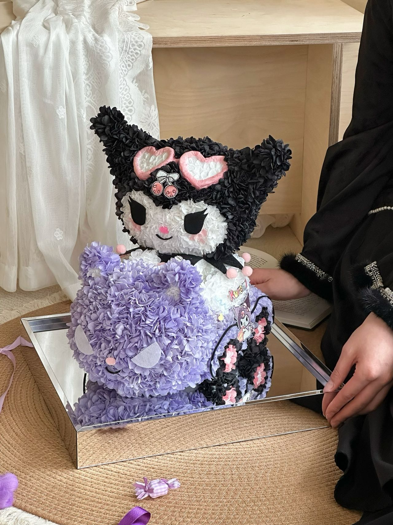 Eternal Rose Gift Box Real Flower Eternal Flower Luxury Birthday Gift Wedding Proposal Anniversary Gift Valentine's Day Gift Mother's Day GiftKuromi Driving