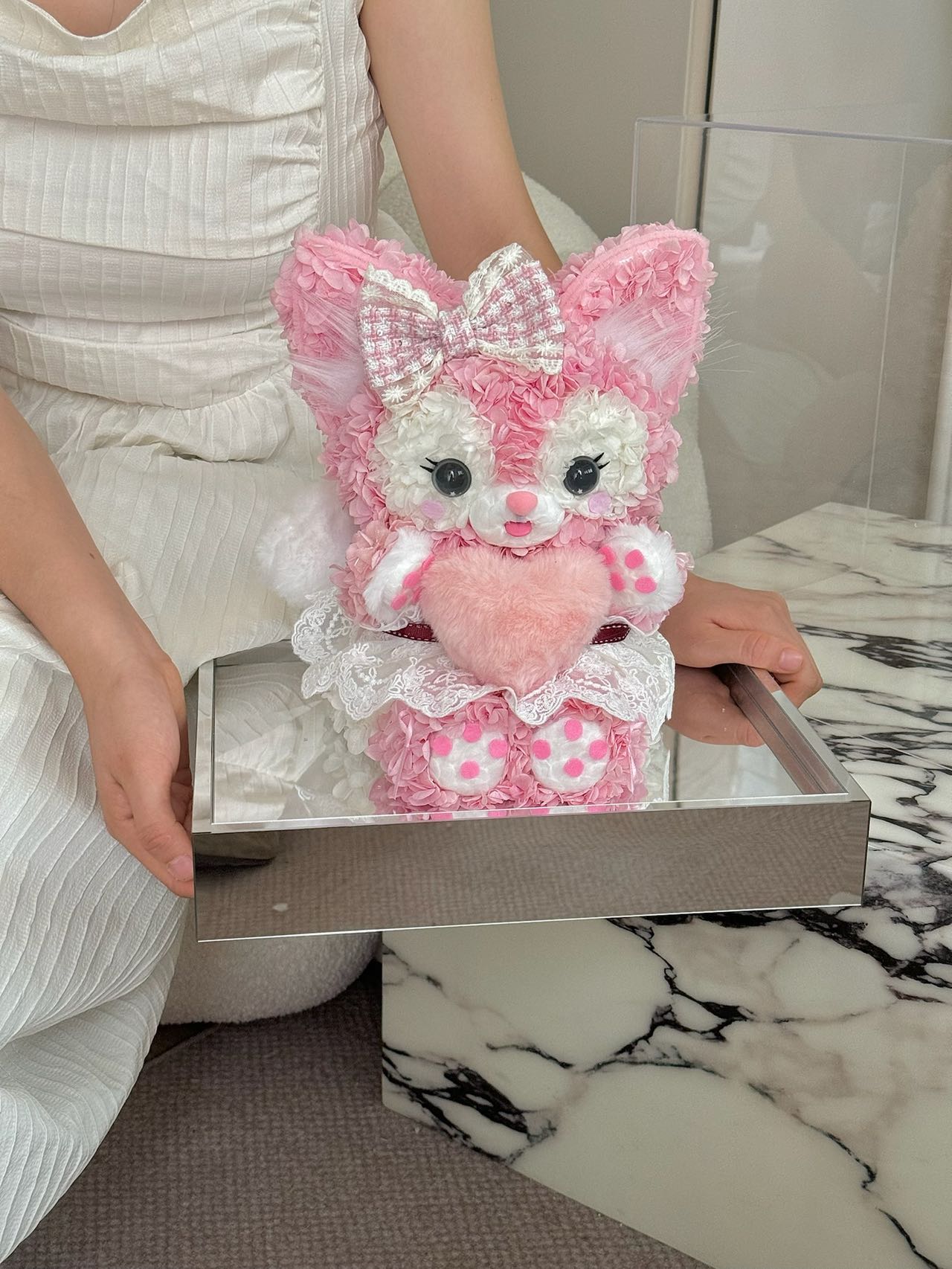 Eternal Rose Gift Box Real Flower Eternal Flower Luxury Birthday Gift Wedding Proposal Anniversary Gift Valentine's Day Gift Mother's Day GiftBelle + Stella Lou