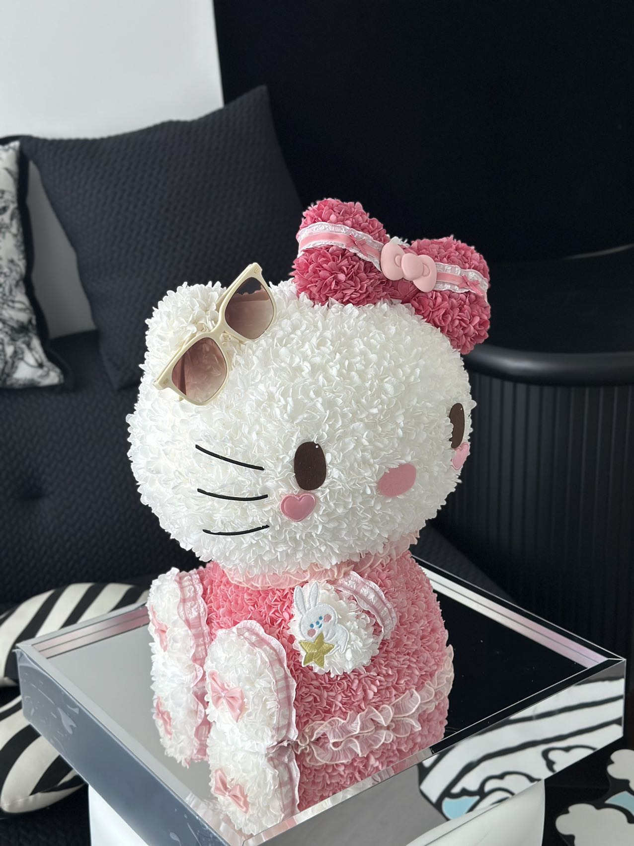 Eternal Rose Gift Box Real Flower Eternal Flower Luxury Birthday Gift Wedding Proposal Anniversary Gift Valentine's Day Gift Mother's Day GiftSweetheart Hello Kitty