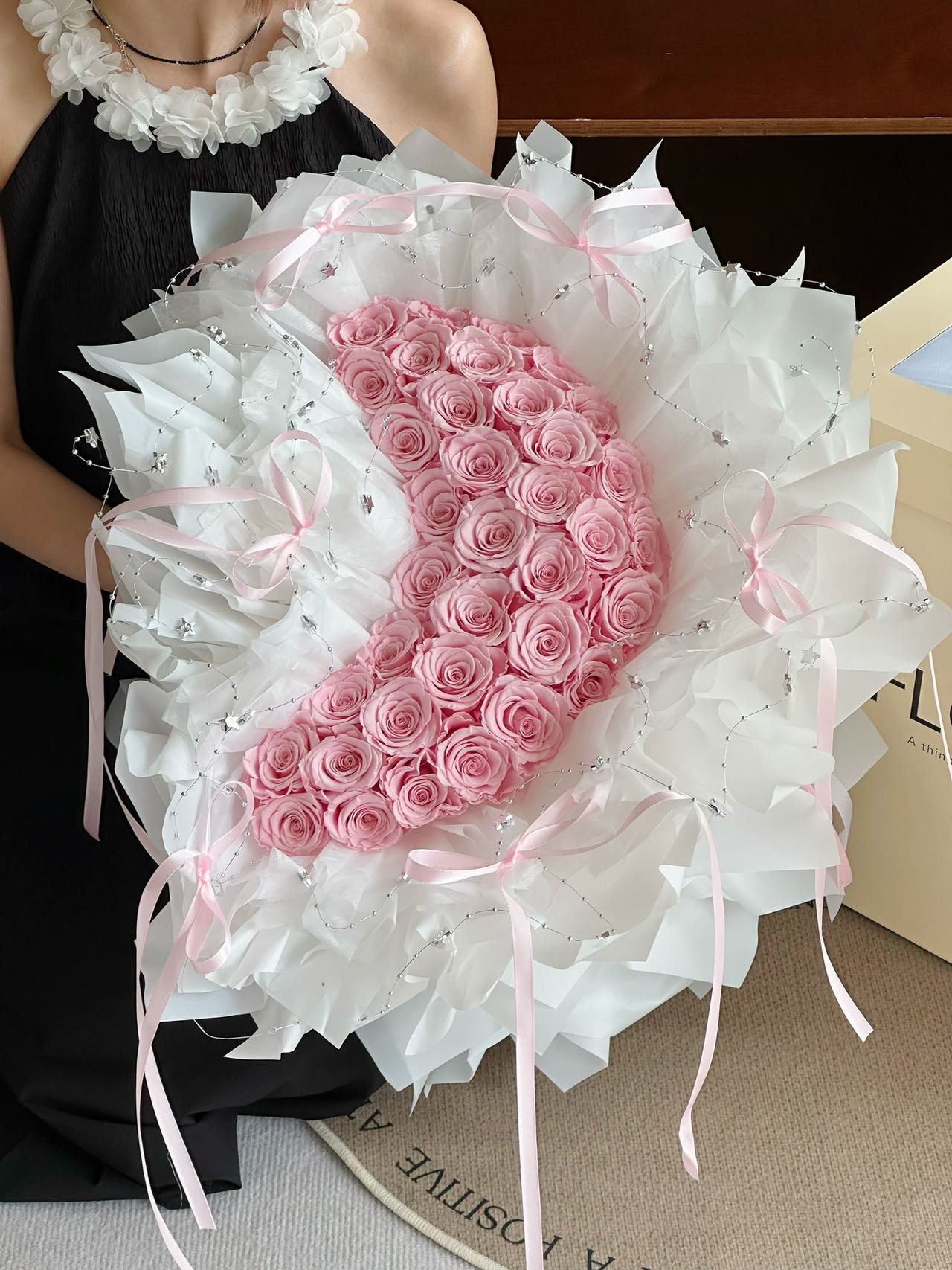 Eternal Rose Gift Box Real Flower Eternal Flower Luxury Birthday Gift Wedding Proposal Anniversary Gift Valentine's Day Gift Mother's Day Gift