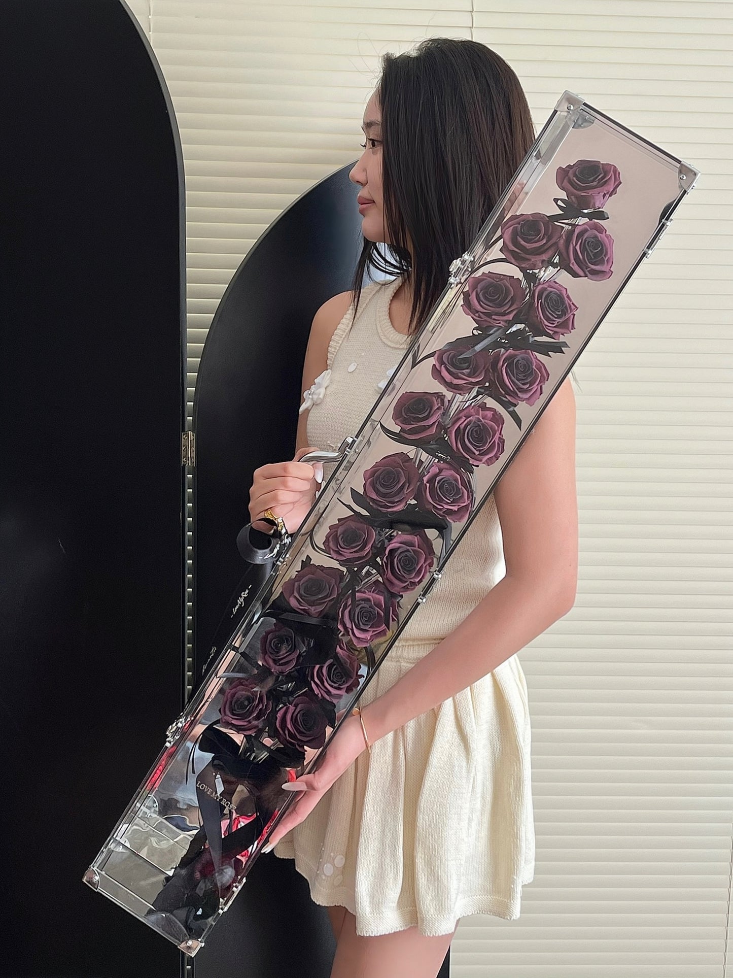 Rose Candied Haws Bouquet Preserved Rose Gift Box Real Flower Preserved Flower Luxury Birthday Gift Wedding Proposal Anniversary Gift Valentine's Day Gift Mother's Day Gift