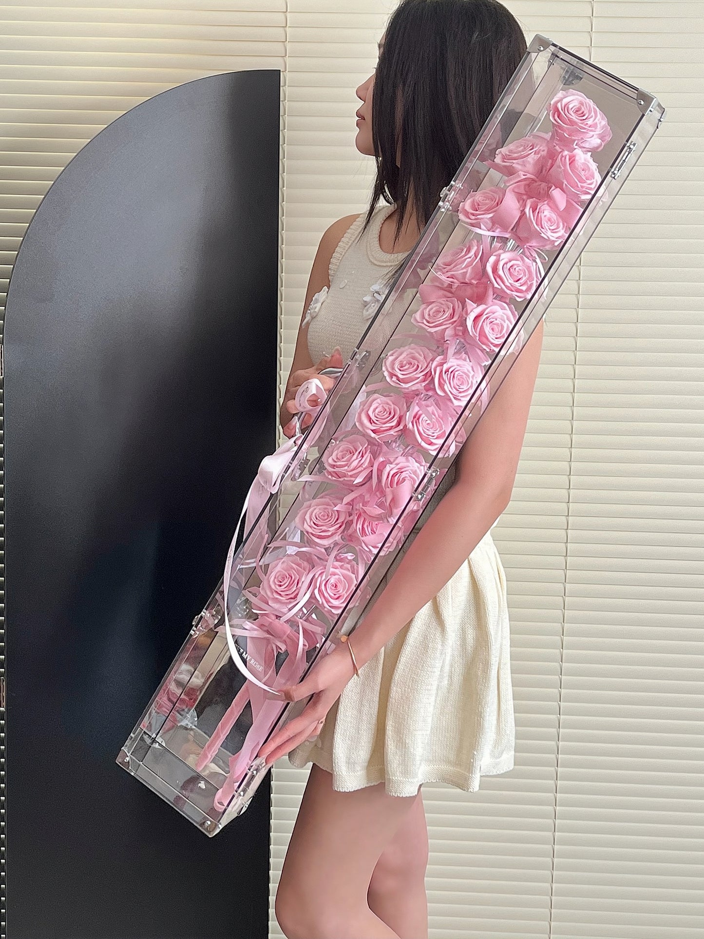 Eternal Rose Gift Box Real Flower Eternal Flower Luxury Birthday Gift Wedding Proposal Anniversary Gift Valentine's Day Gift Mother's Day Gift