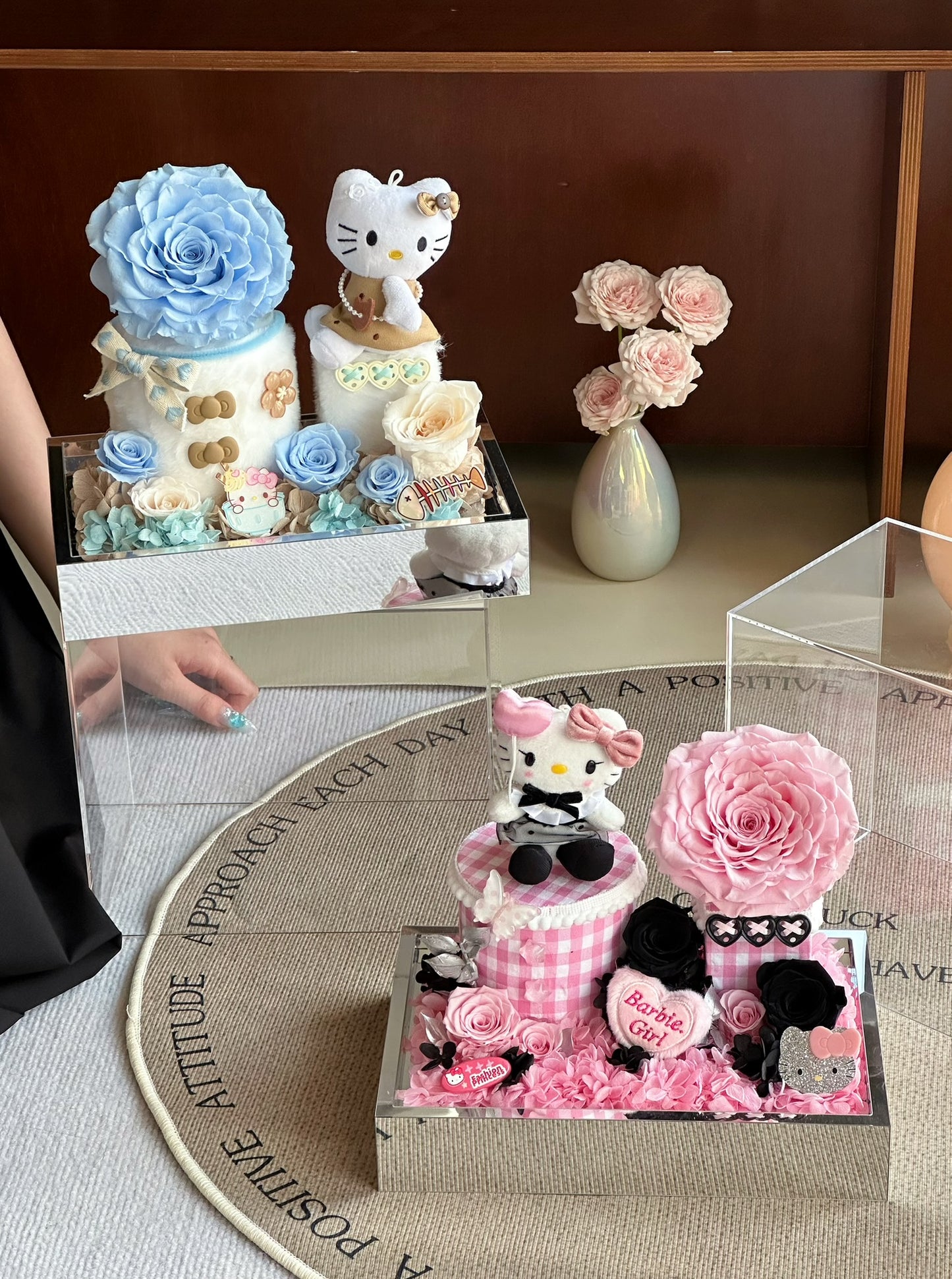 Eternal Rose Gift Box Real Flower Eternal Flower Luxury Birthday Gift Wedding Proposal Anniversary Gift Valentine's Day Gift Mother's Day Gift